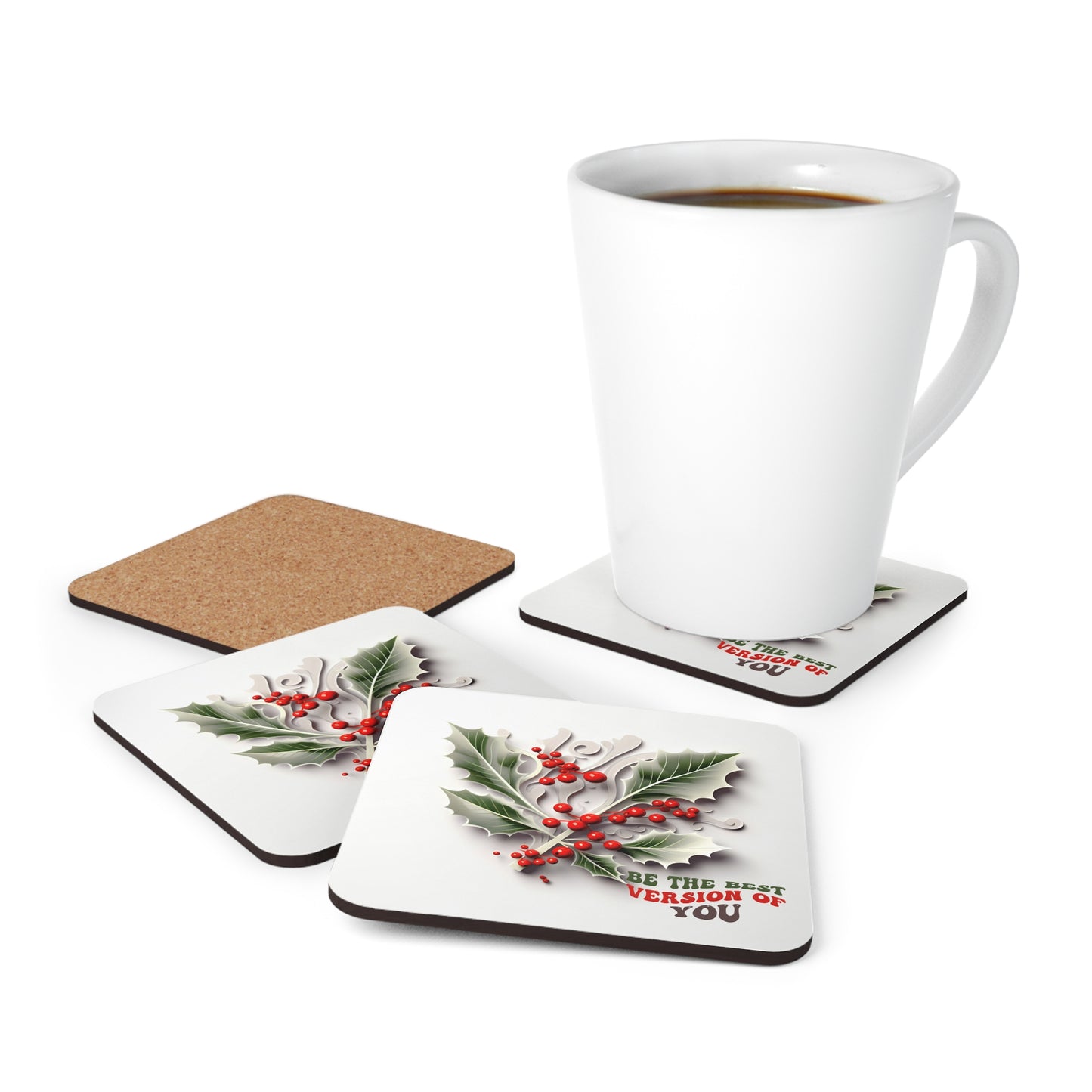 Corkwood Coaster Set