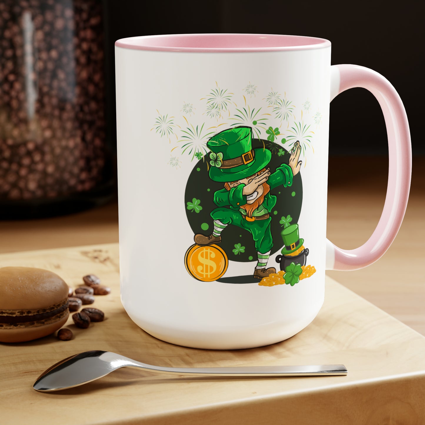 St Patrick's Day two-Tone Coffee Mugs, 15oz