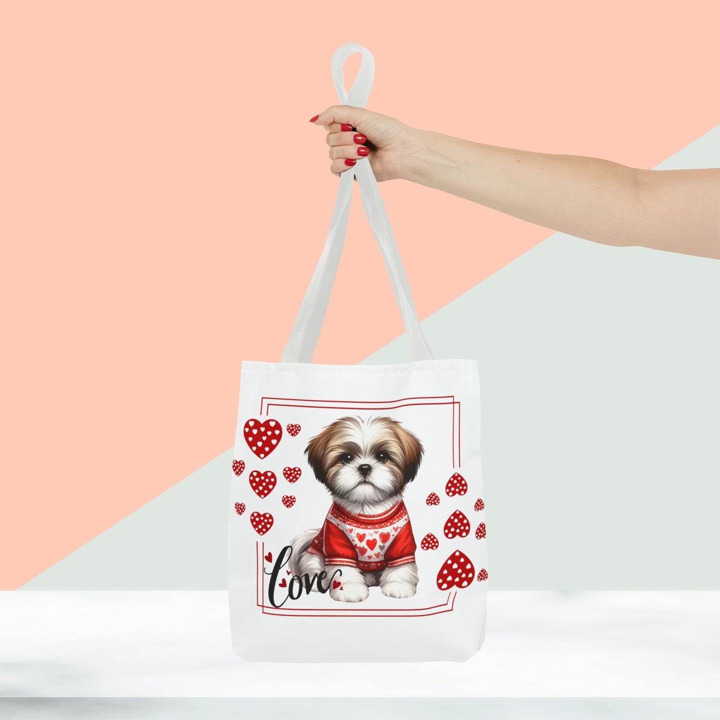 Happy Valentines Day Tote Bag