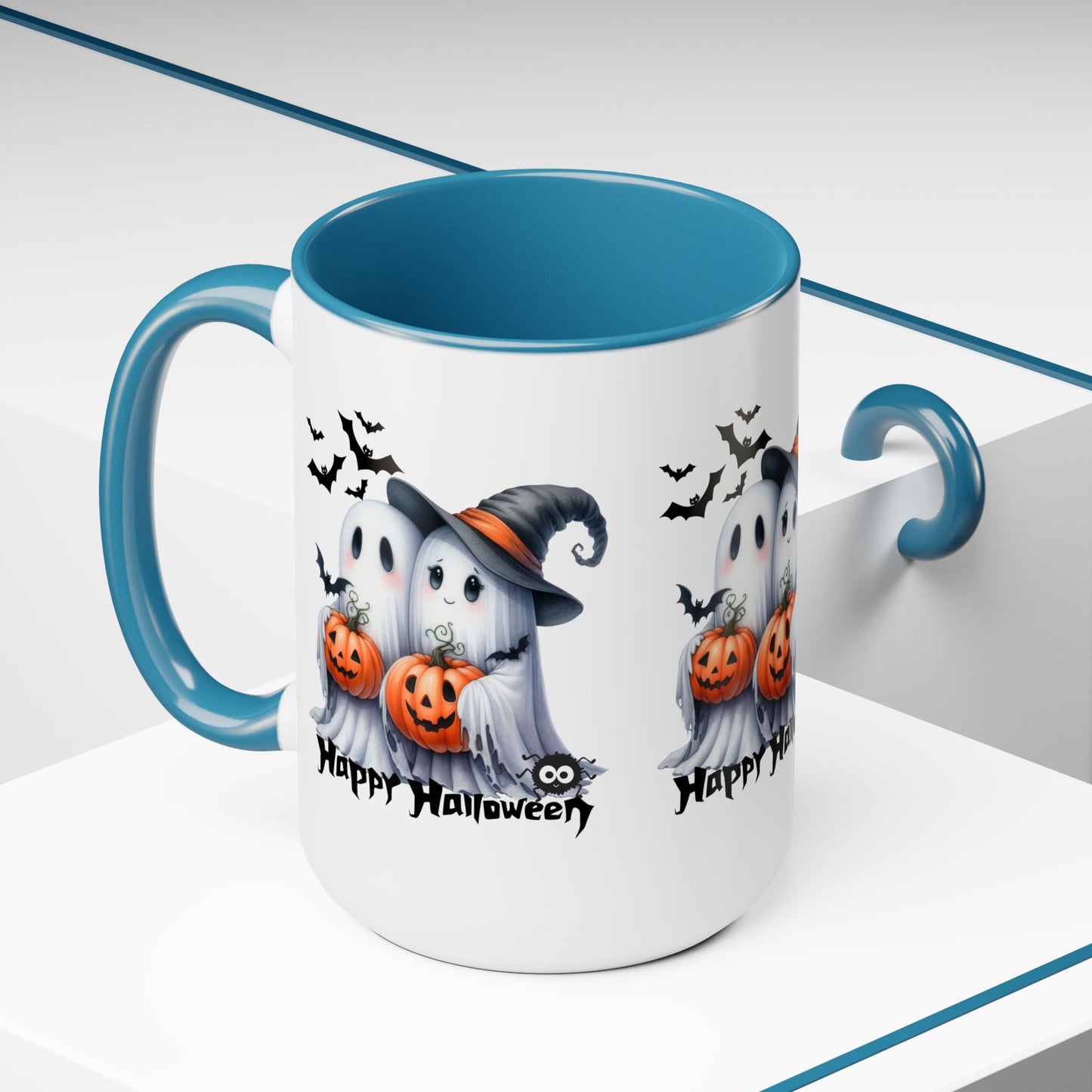 Happy Halloween Coffee Mug, Let's Go Halloween Coffee Mug, Trick or Treat Halloween Coffee Mug, Cute Skeleton Coffee Mug, Spooky Season Halloween Coffee Mug.