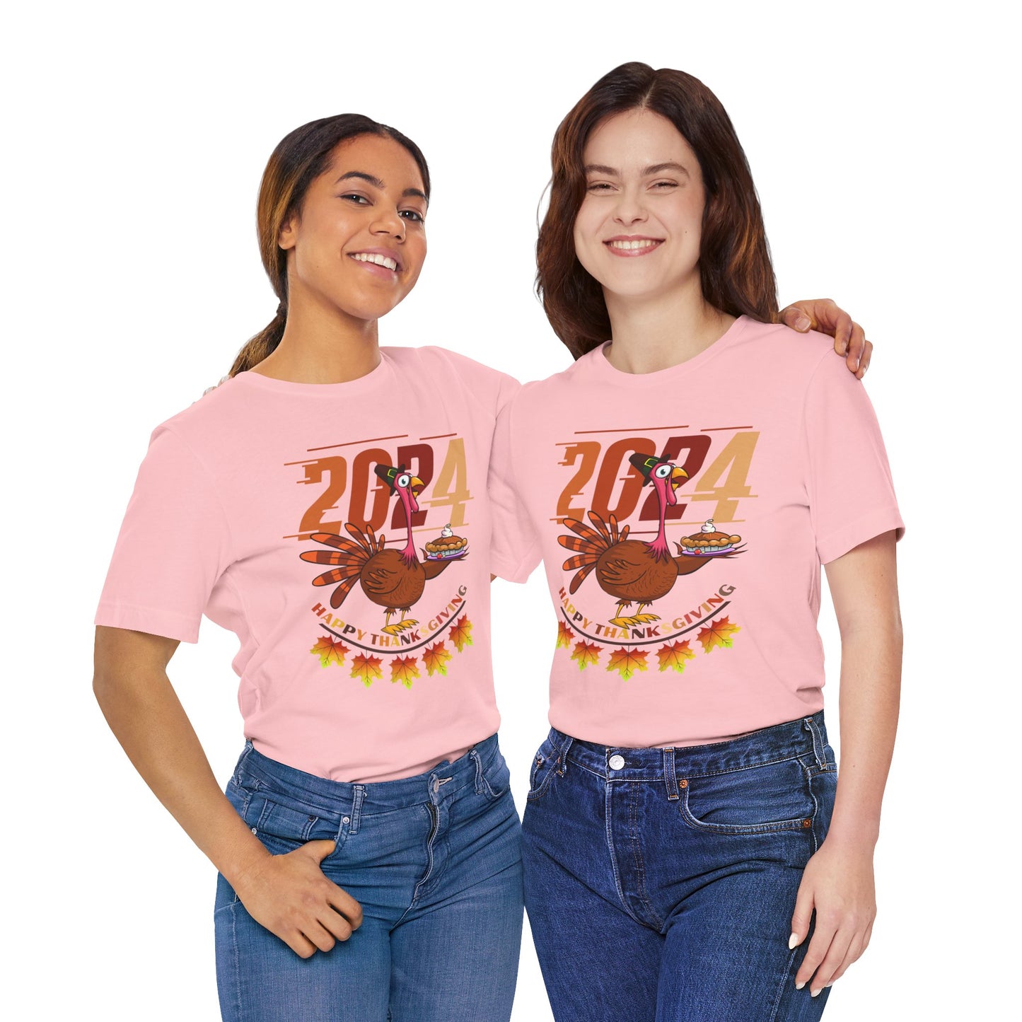 Thanksgiving T-shirt, Happy thanksgiving 2024 T-shirt, Thanksgiving Gift,Turkey Shirt, Family Thanksgiving, Holiday Outfit.