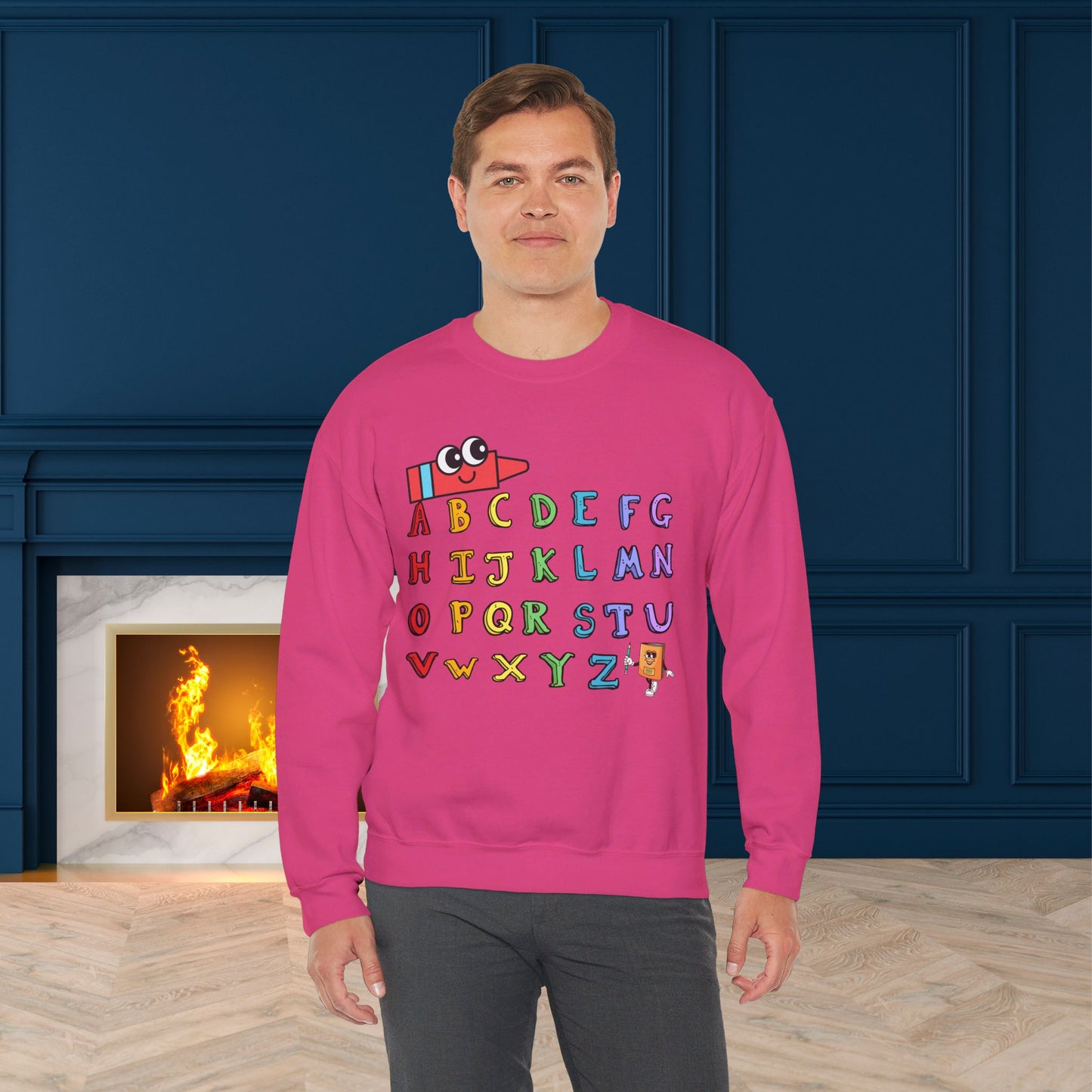 Back To school unisex heavy blend crewneck sweatshirt, We Love Teachers Sweatshirt,Teacher Back To school Sweatshirt. First Day Vibes Sweatshirt.
