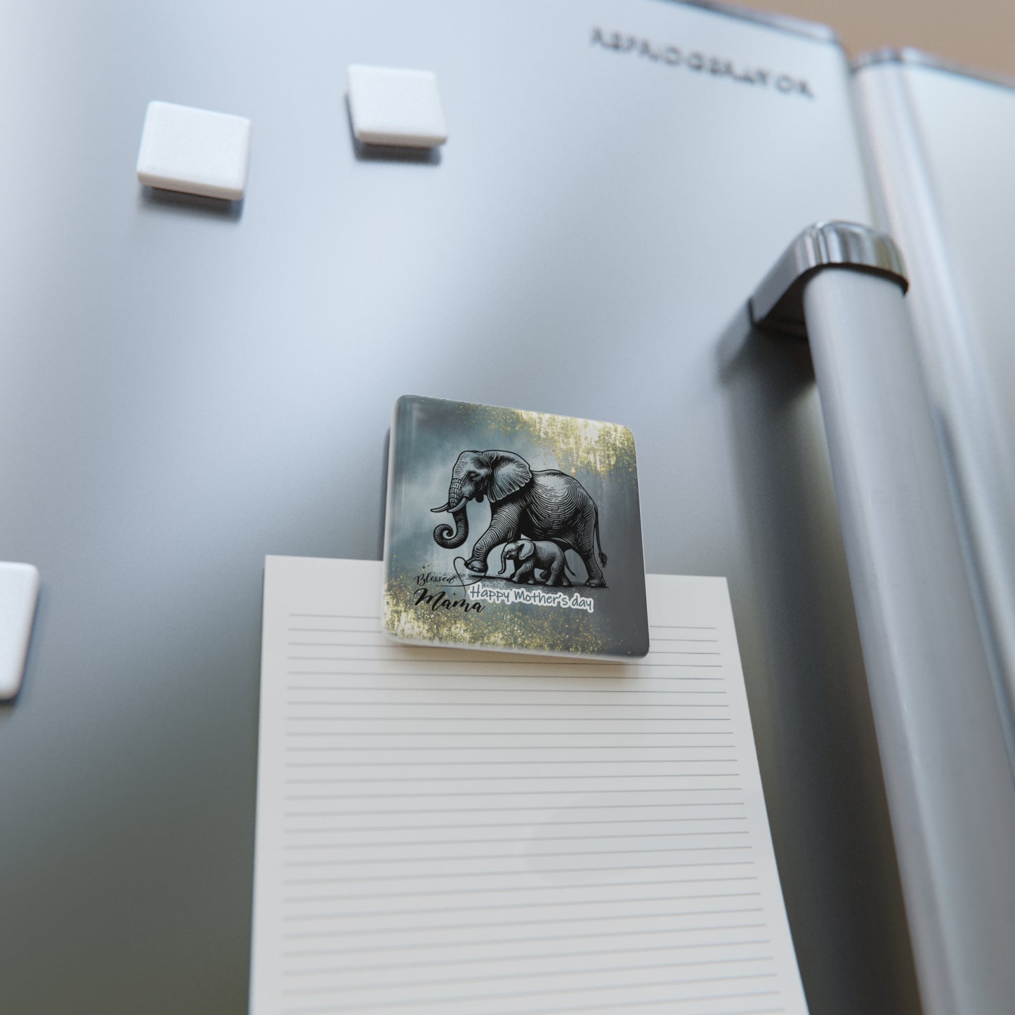 Happy Mother's Day Porcelain Magnet, Square