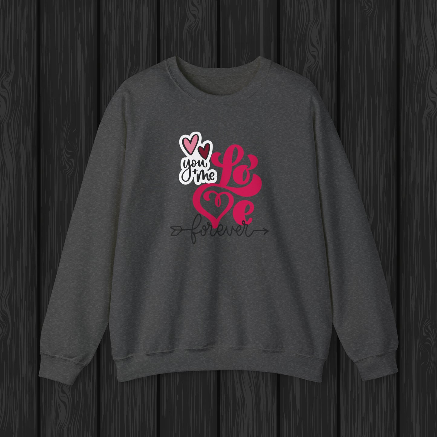 Happy valentines day Unisex Heavy Blend™ Crewneck Sweatshirt