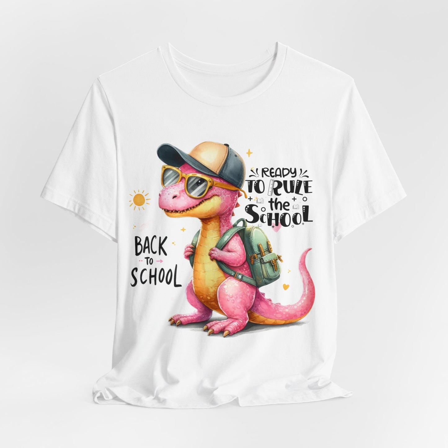 Ready To Rule The School T-shirt, Back To School T-Shirt, Teacher Back To school unisex jersey short sleeve.First Day Vibes T-Shirt.