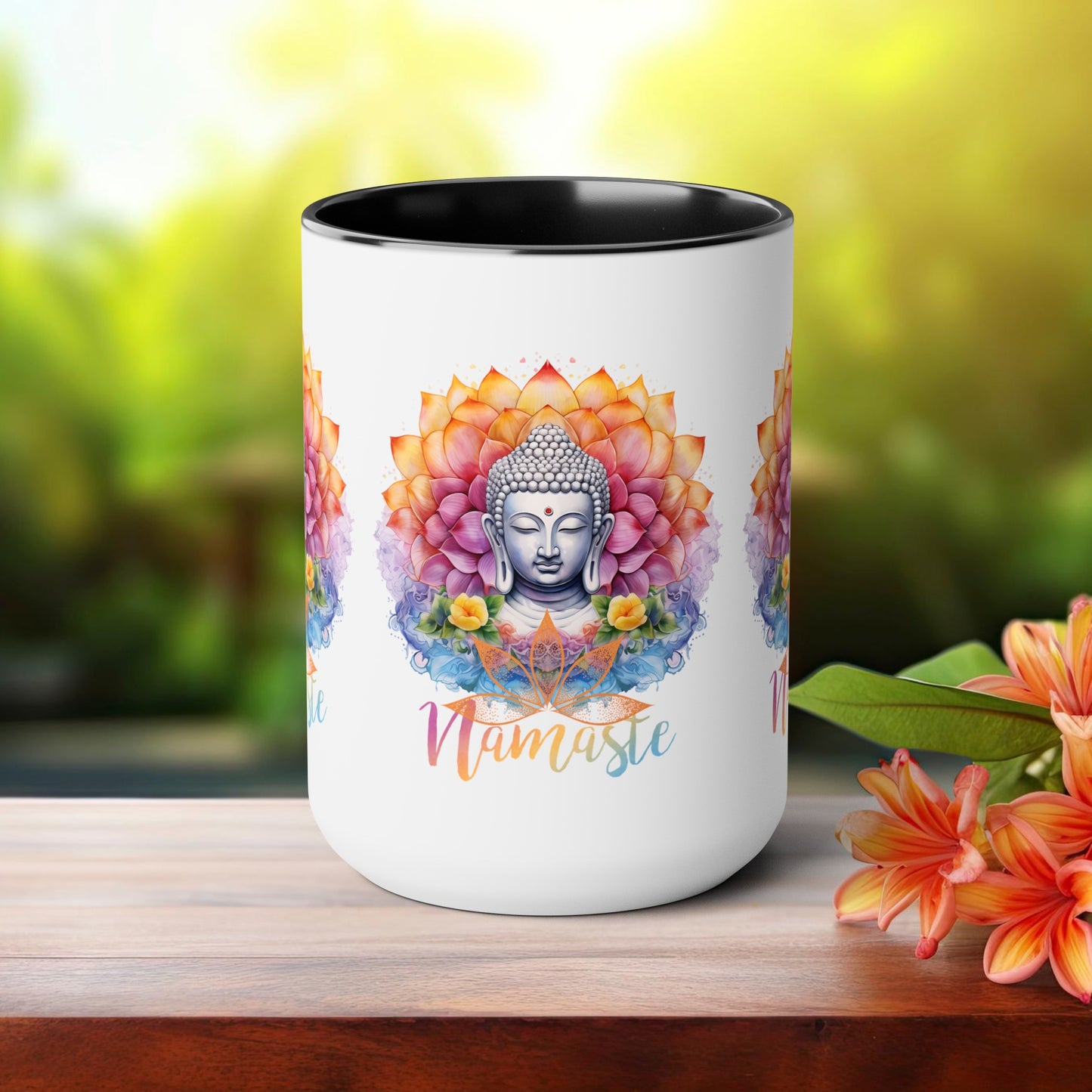 Namaste Yoga Coffee Mug, Cute Yoga Coffee Mug, Yoga lovers Coffee Mug, Yoga Instructor Gift, Gift For Yoga lover, Gift For Yogi.