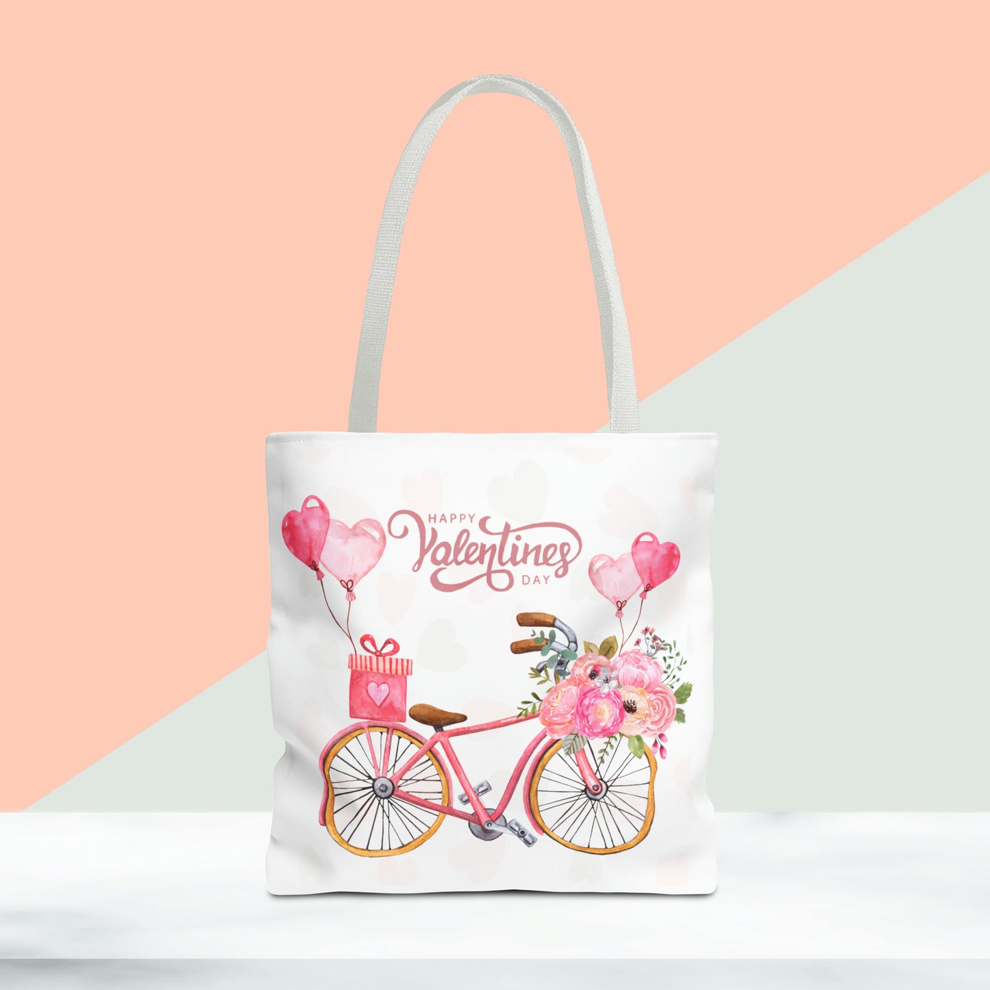 Happy Valentines Day Tote Bag