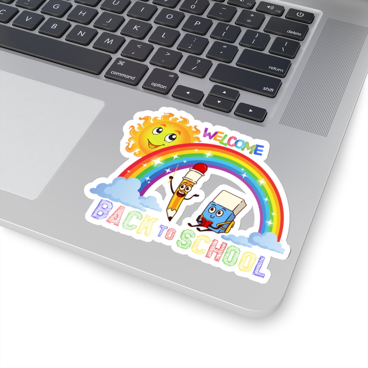 Welcome Back To School Kiss-Cut Stickers, First Grade Squad Kiss-Cut Stickers, Gift for First graders, Ready for School, Back to Learning.