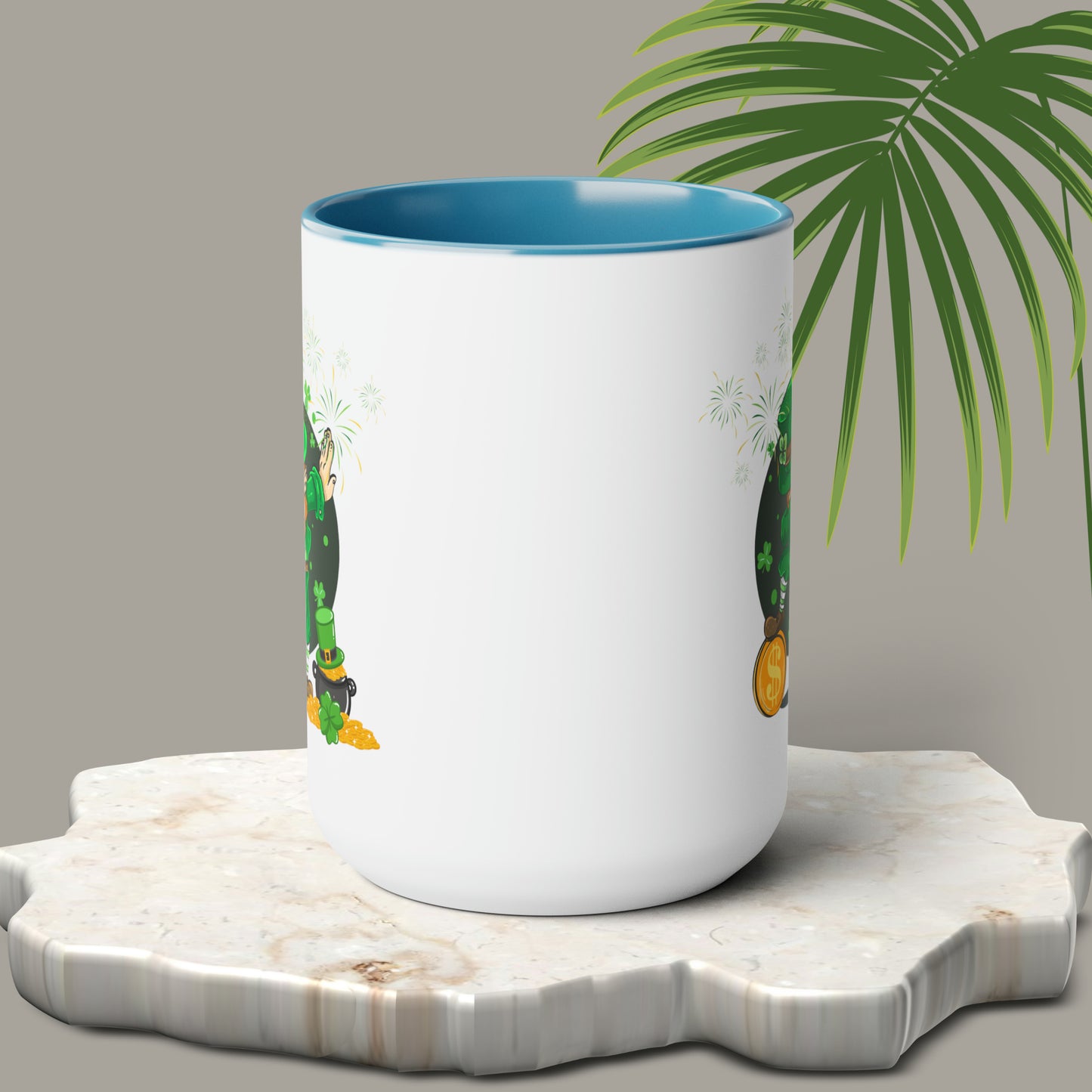 St Patrick's Day two-Tone Coffee Mugs, 15oz