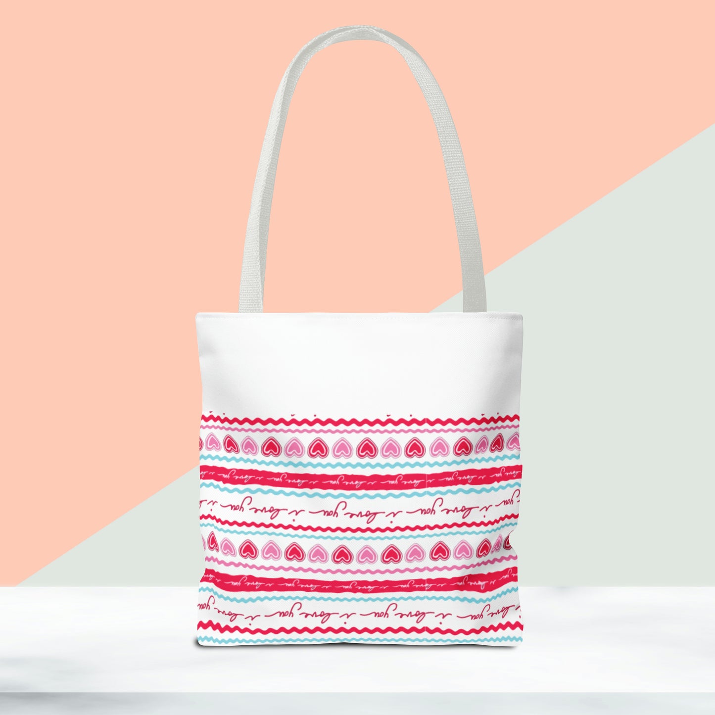 Happy Valentines Day Tote Bag