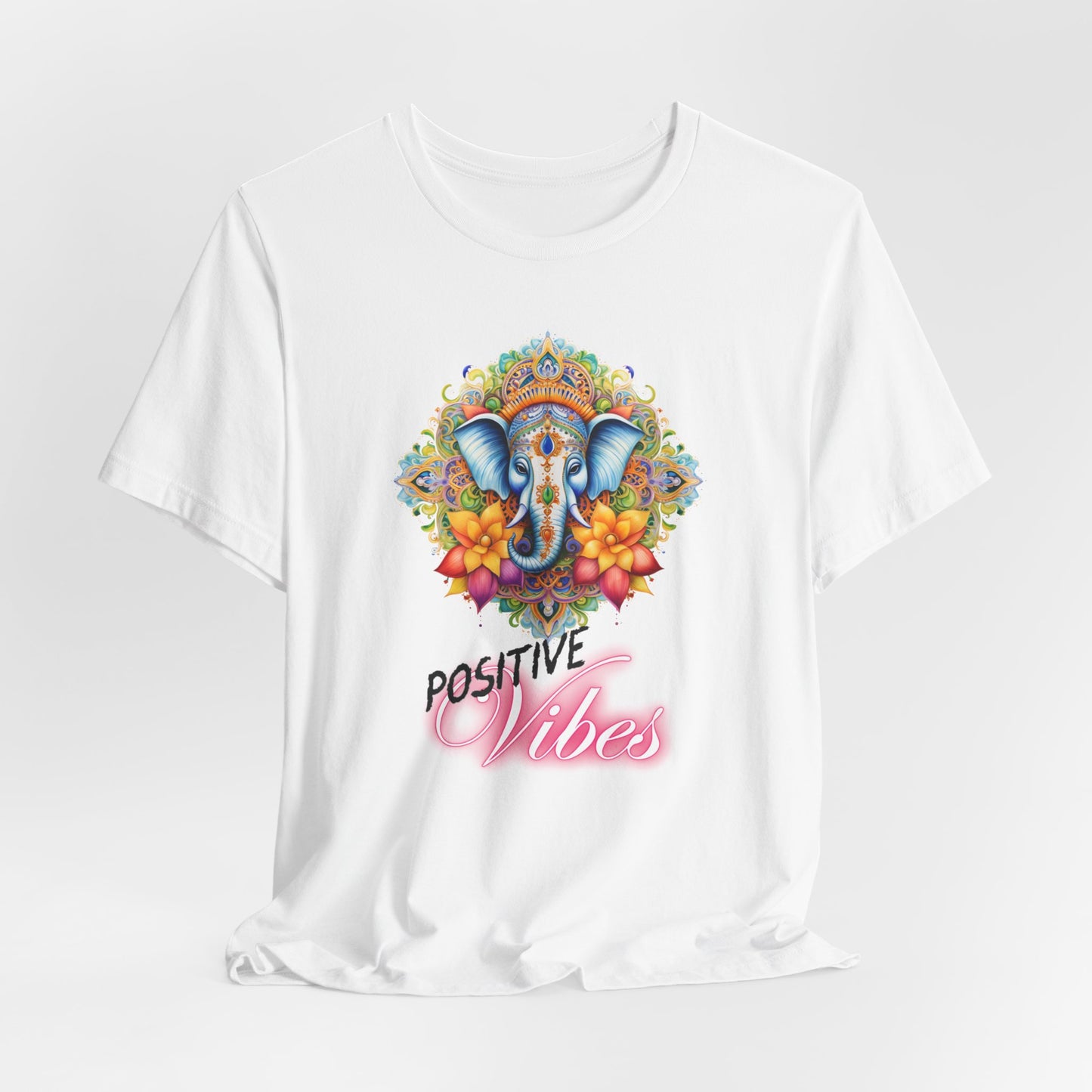 Positive Vibes Yoga T-Shirt, Cute Yoga workout Shirt, Yoga lovers T-shirt, Yoga Instructor Gift, Gym shirt, Gift For Yoga lover, Gift For Yogi.