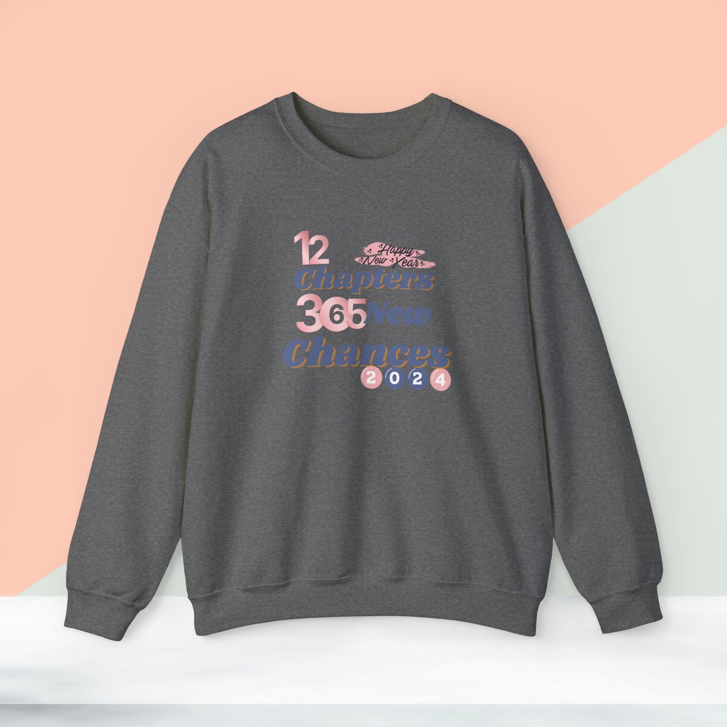 Happy New Year Unisex Heavy Blend™ Crewneck Sweatshirt