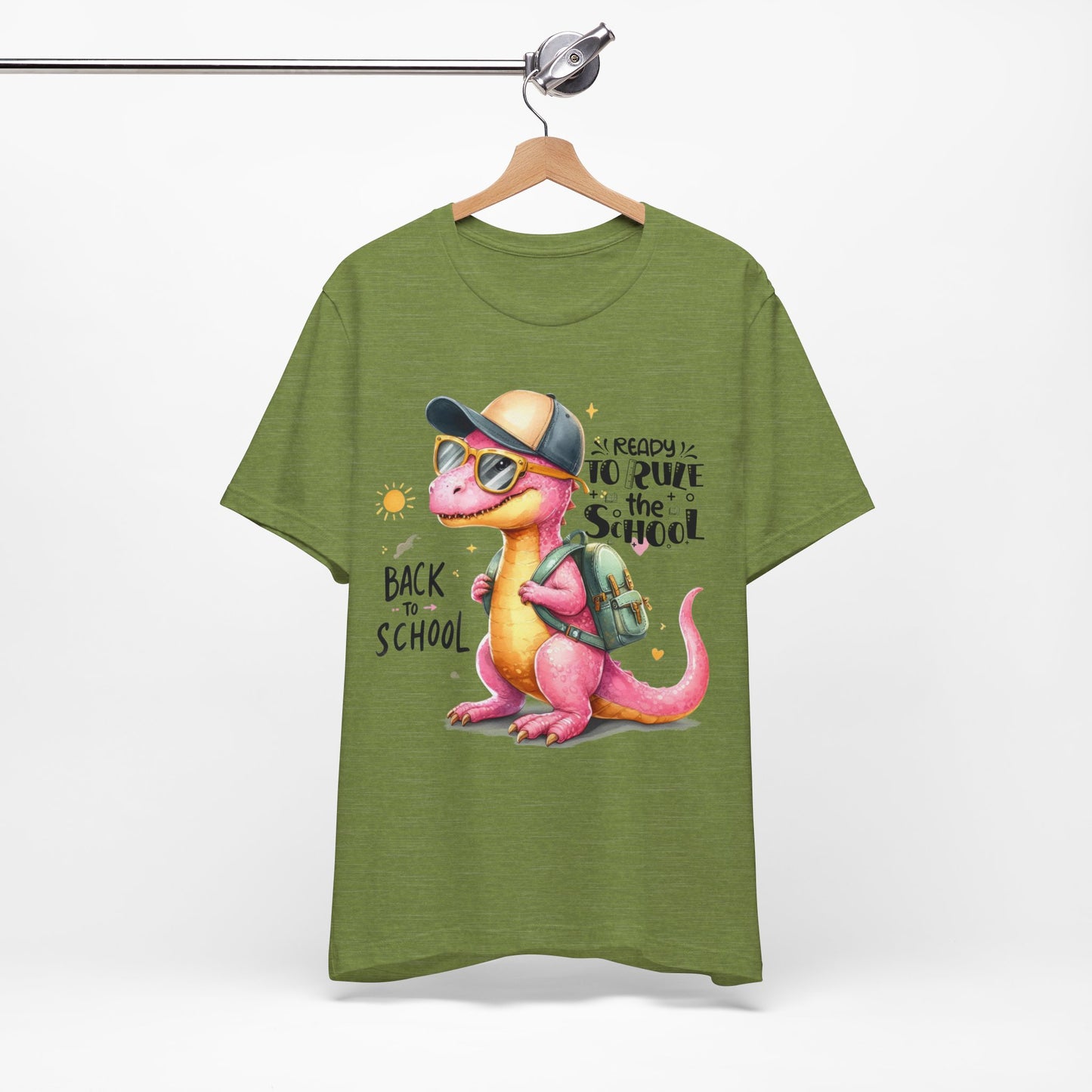 Ready To Rule The School T-shirt, Back To School T-Shirt, Teacher Back To school unisex jersey short sleeve.First Day Vibes T-Shirt.