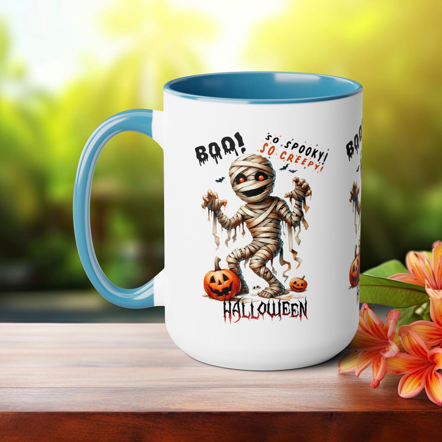 So Spooky So Creepy Halloween Coffee Mug, Let's Go Halloween Coffee Mug, Trick or Treat Halloween Coffee Mug, Cute Skeleton Coffee Mug, Spooky Season Halloween Coffee Mug.