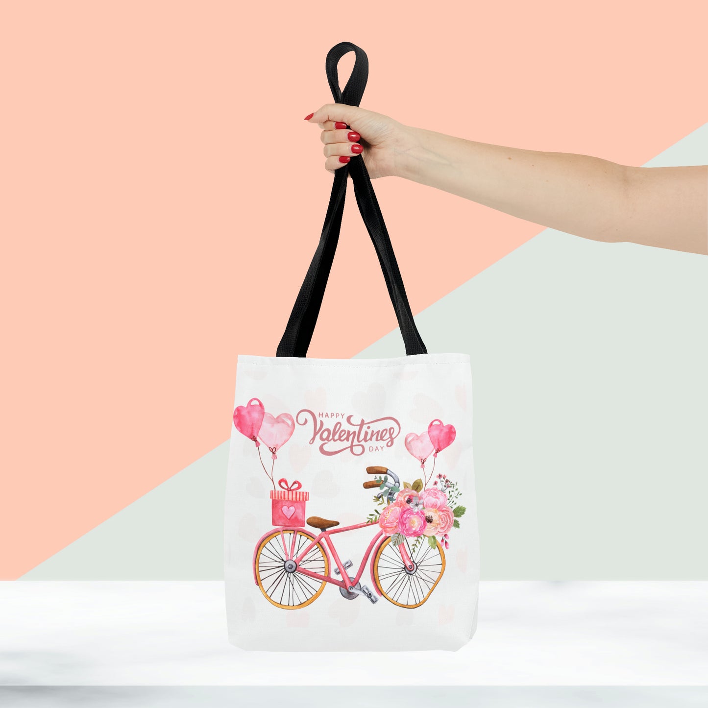 Happy Valentines Day Tote Bag