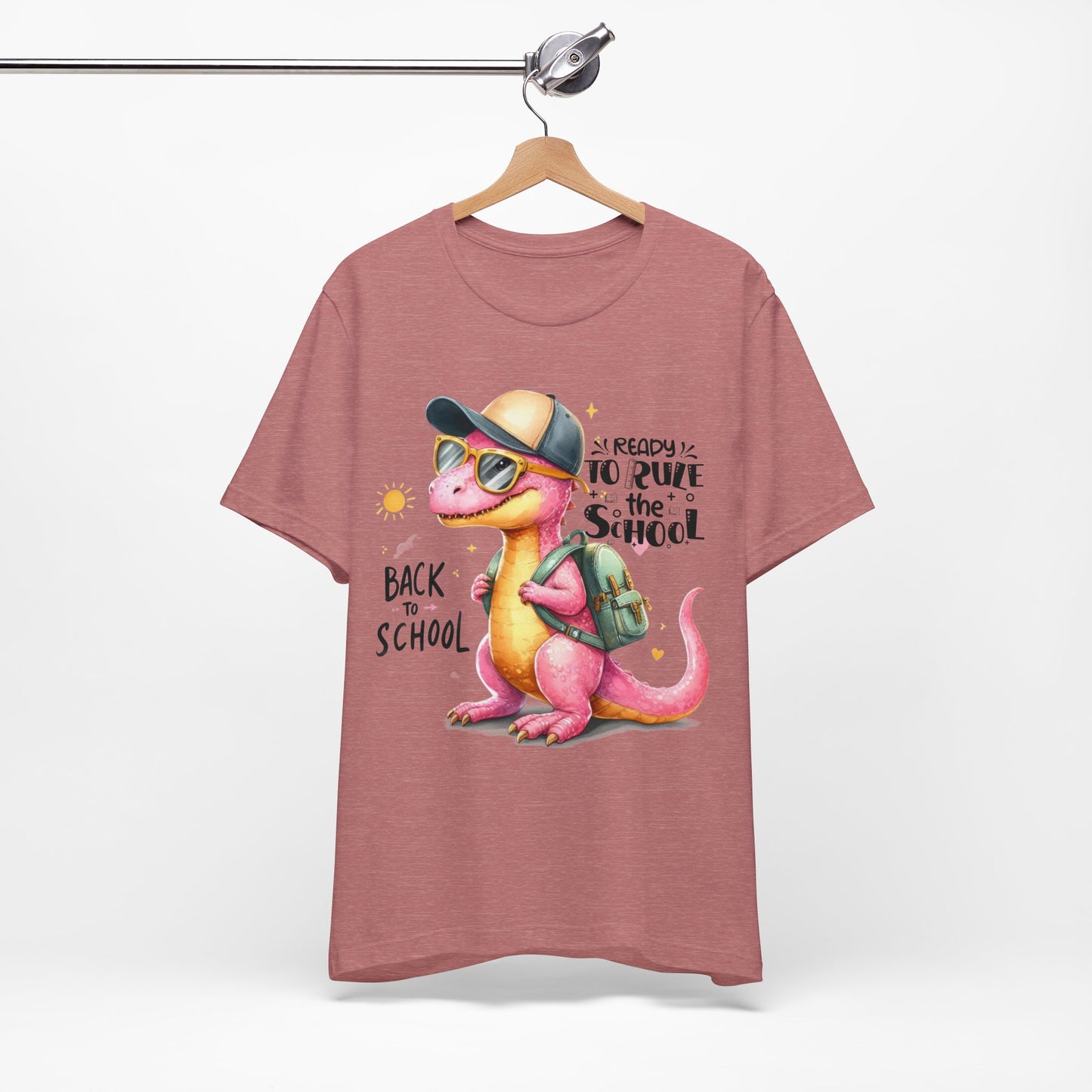 Ready To Rule The School T-shirt, Back To School T-Shirt, Teacher Back To school unisex jersey short sleeve.First Day Vibes T-Shirt.