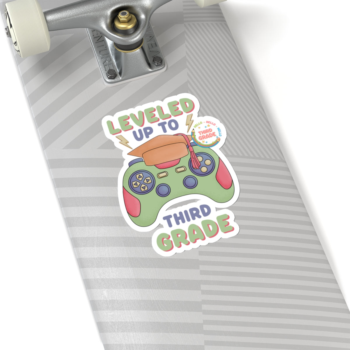 Back To School Kiss-Cut Stickers, First Grade Squad Kiss-Cut Stickers, Gift for First graders, Ready for School, Back to Learning.