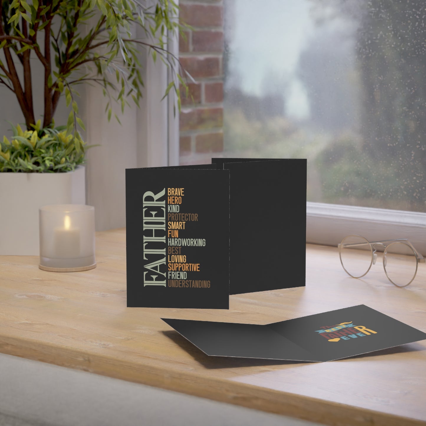 Happy Father's Day Greeting Cards (1, 10, 30, and 50pcs)