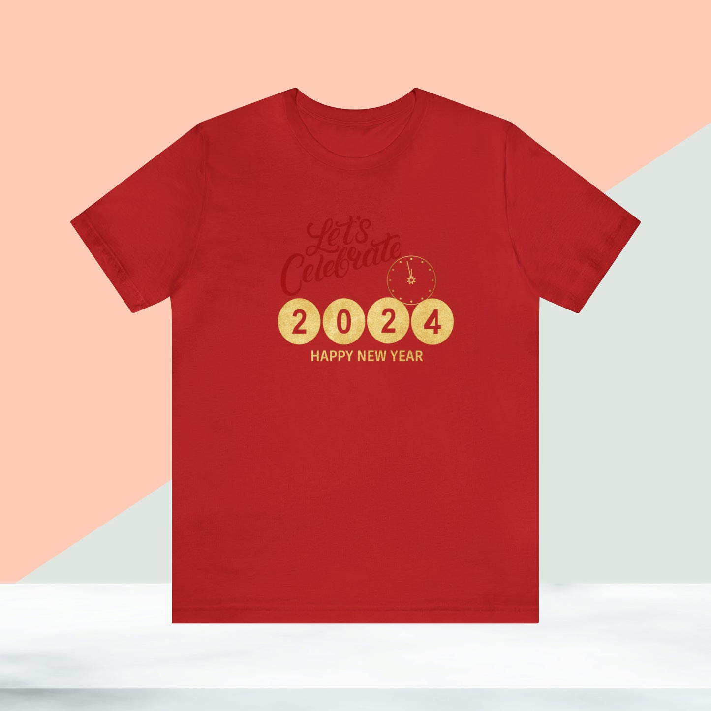 Happy New Year Unisex Jersey Short Sleeve Tee