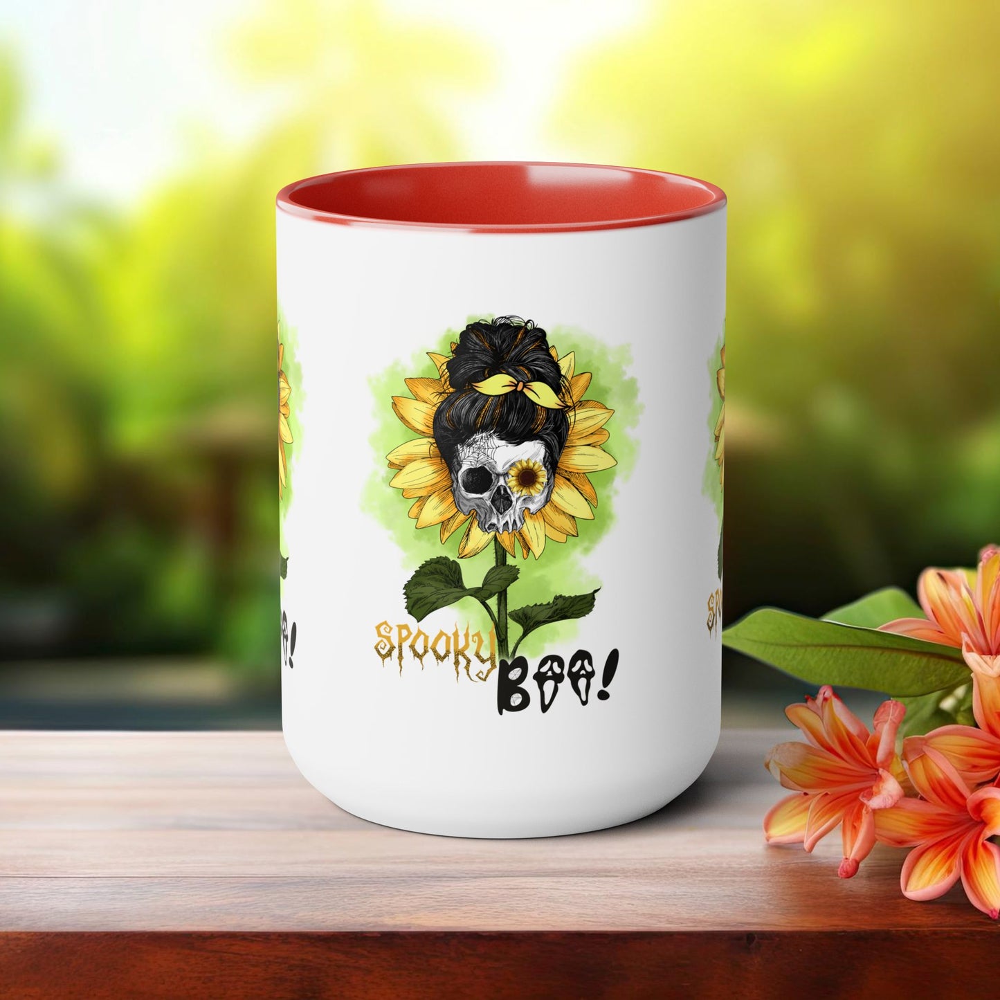 Spooky Boo Halloween Coffee Mug, Let's Go Halloween Coffee Mug, Trick or Treat Halloween Coffee Mug, Cute Ghost Coffee Mug, Spooky Season Halloween Coffee Mug.