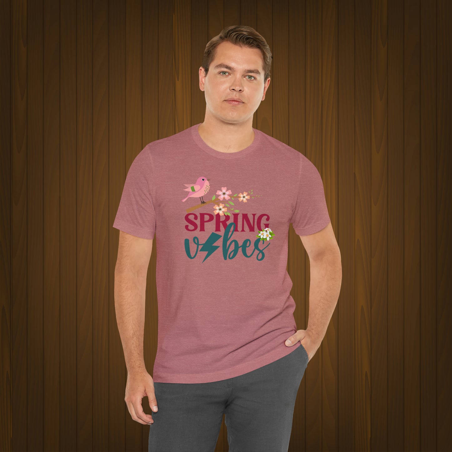 Spring Unisex T-shirt, Spring Vibes Trendy Shirt.