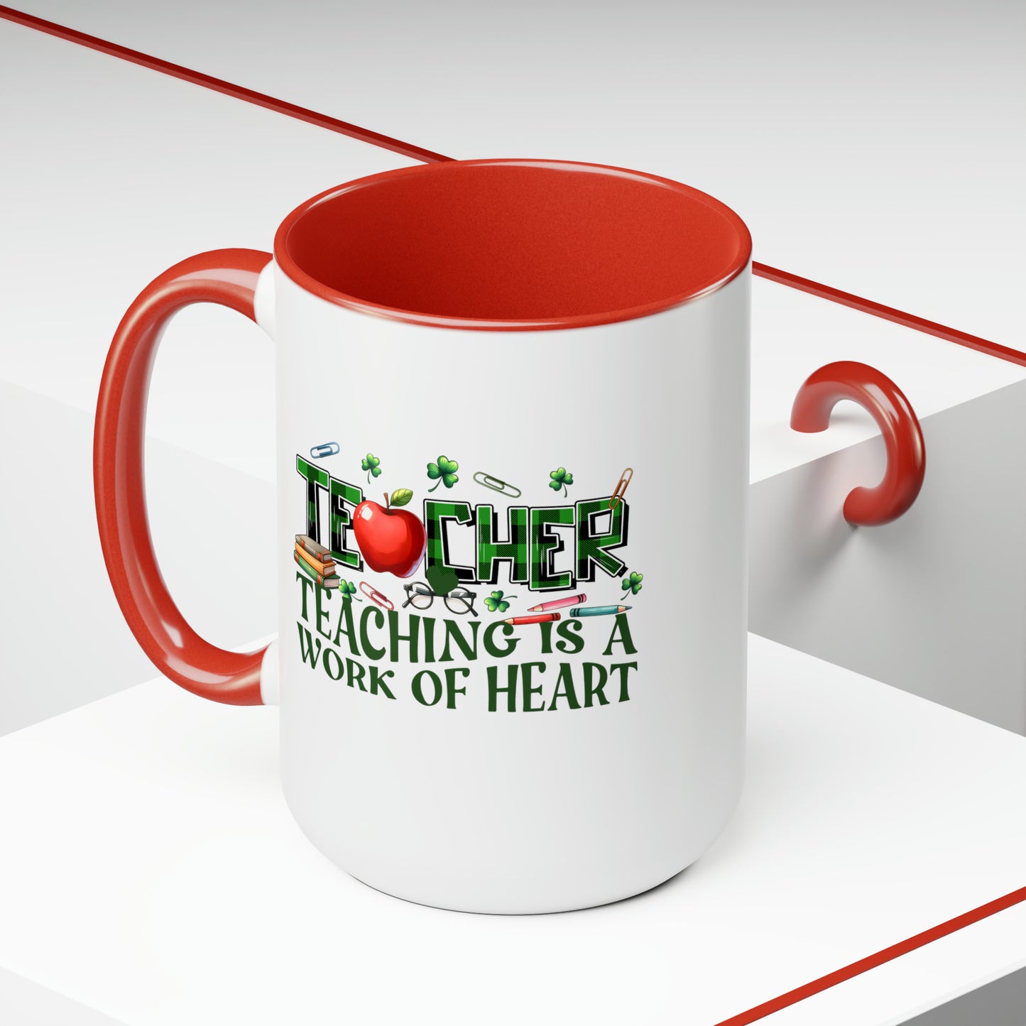 St Patrick's Day two-Tone Coffee Mugs, 15oz