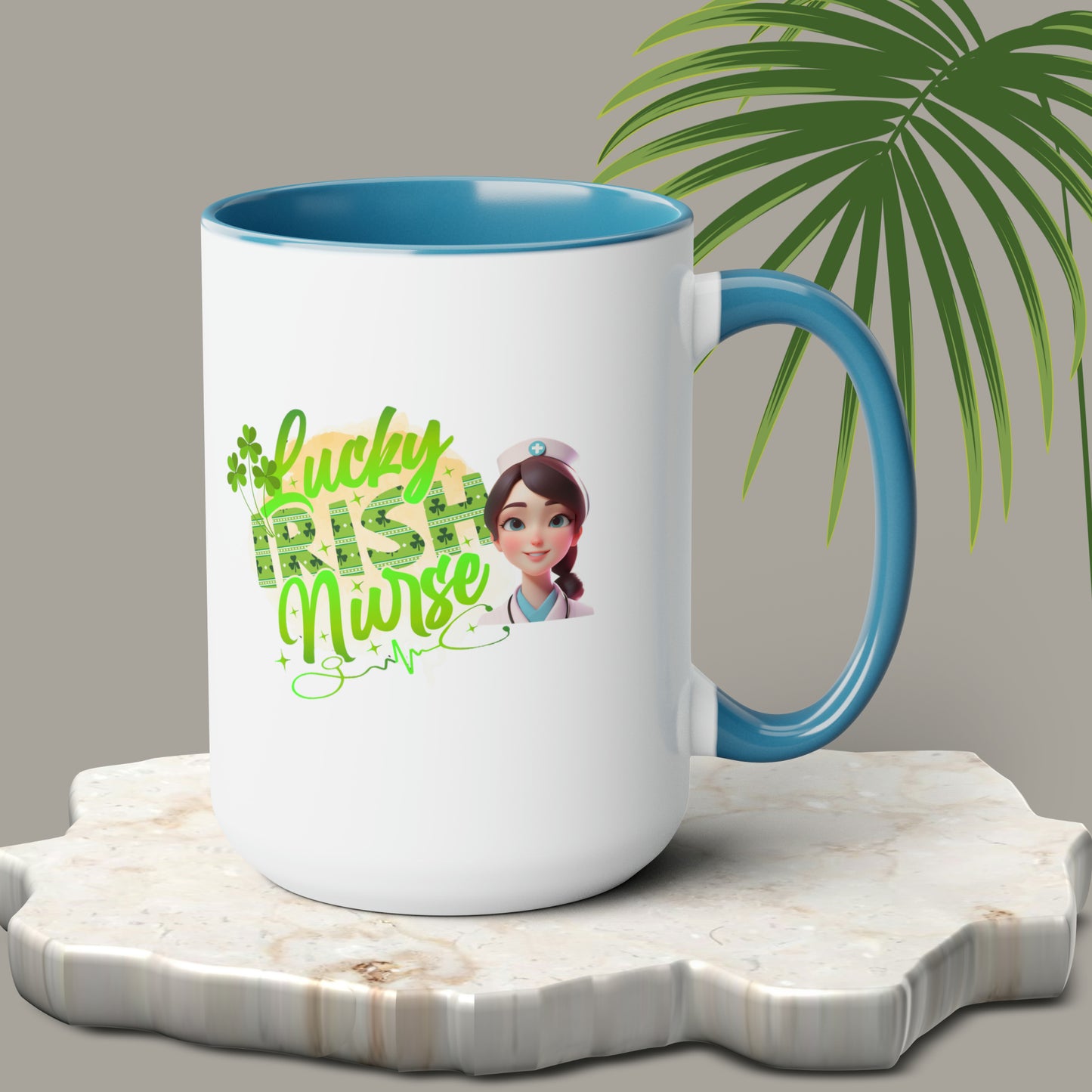St Patrick's Day two-Tone Coffee Mugs, 15oz