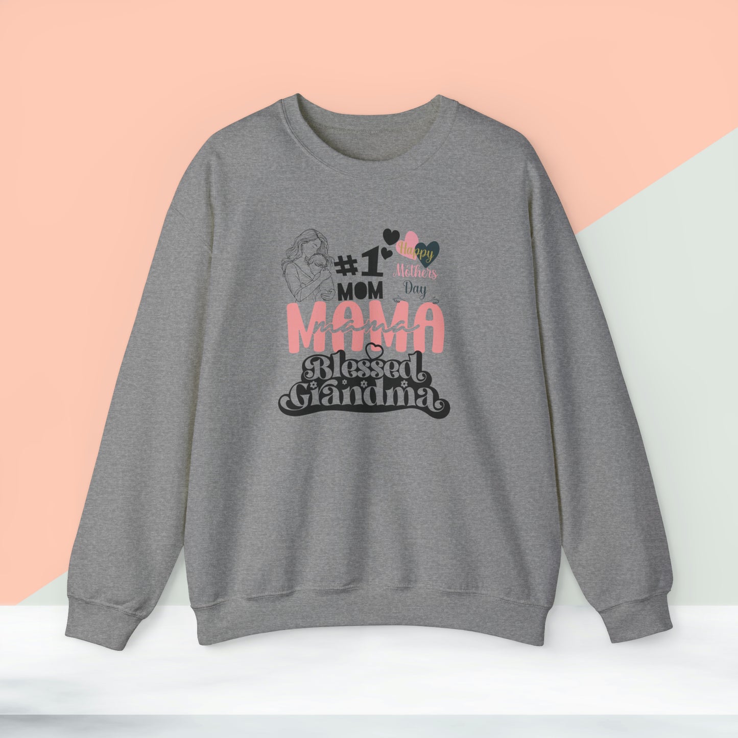Happy Mother's Day Sweatshirt For Mom, Mom Sweatshirt, Gift For Moms, Mama Sweatshirt.