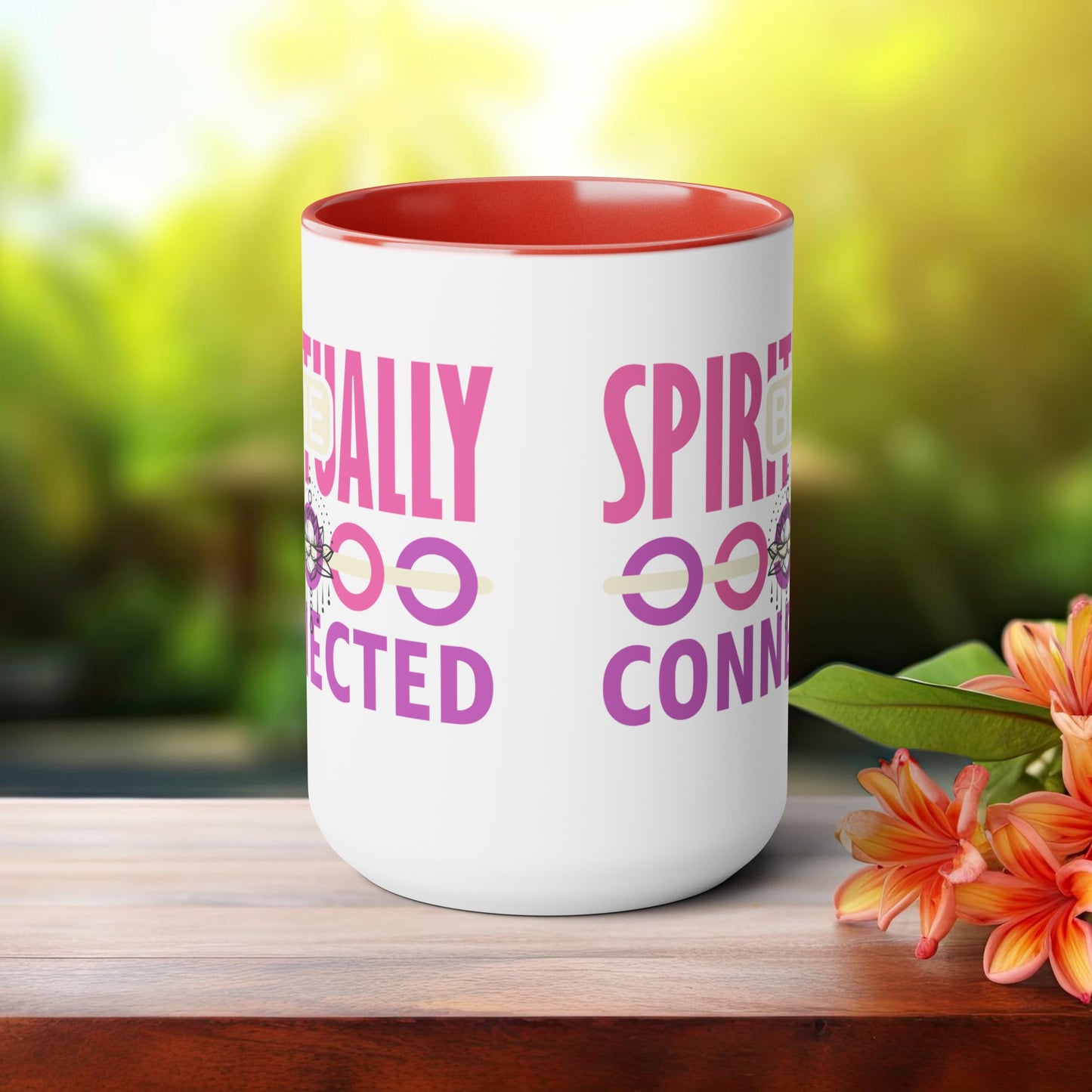Be Spiritually Connected Yoga Coffee Mug, Cute Yoga Coffee Mug, Yoga lovers Coffee Mug, Yoga Instructor Gift, Gift For Yoga lover, Gift For Yogi.