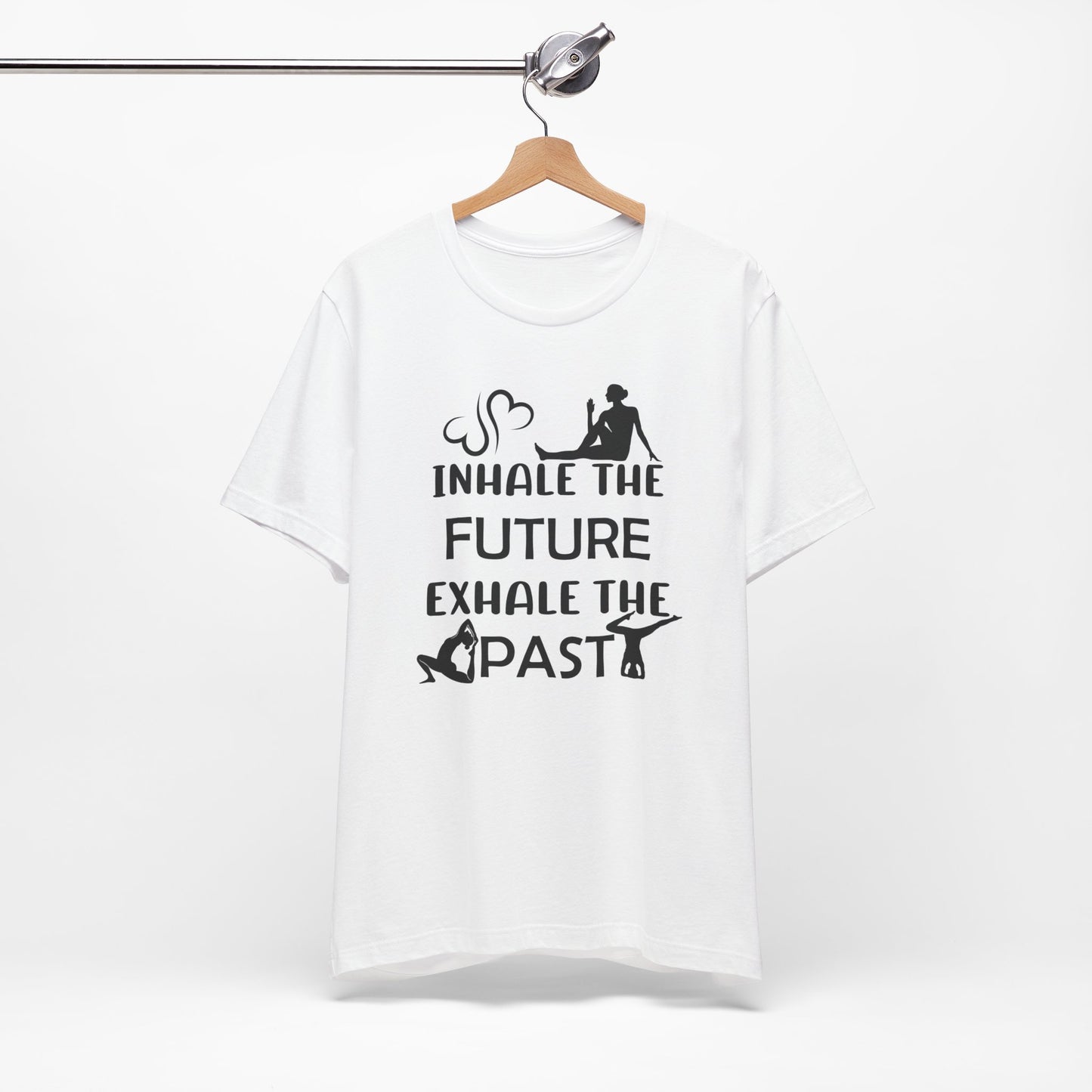 Inhale The Future Exhale the Past Yoga T-Shirt, Cute Yoga workout Shirt, Yoga lovers T-shirt, Yoga Instructor Gift, Gym shirt, Gift For Yoga lover, Gift For Yogi.