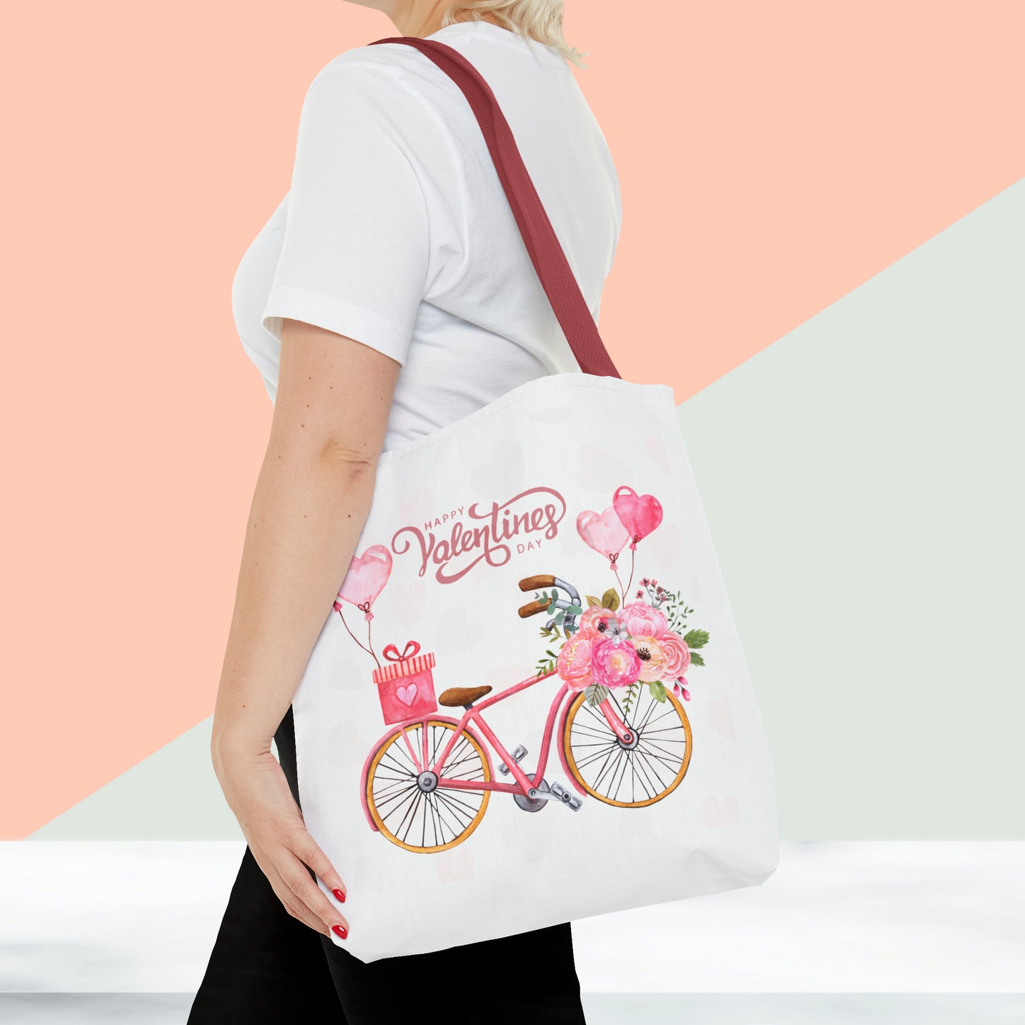 Happy Valentines Day Tote Bag