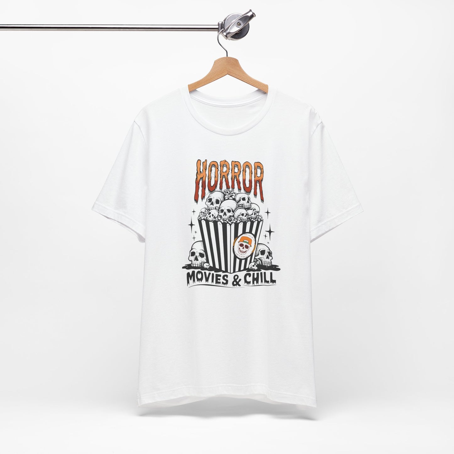 Horror Movies & Chill T-shirt, Happy Halloween T-shirt, Trick Or Treat T-shirt, Halloween T-shirt, Cool Halloween T-shirt, Spooky T-shirt,