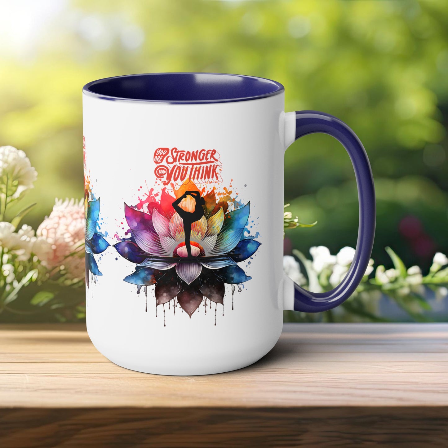 You Are stronger Then You Think Yoga Coffee Mug, Cute Yoga Coffee Mug, Yoga lovers Coffee Mug, Yoga Instructor Gift, Gift For Yoga lover, Gift For Yogi.