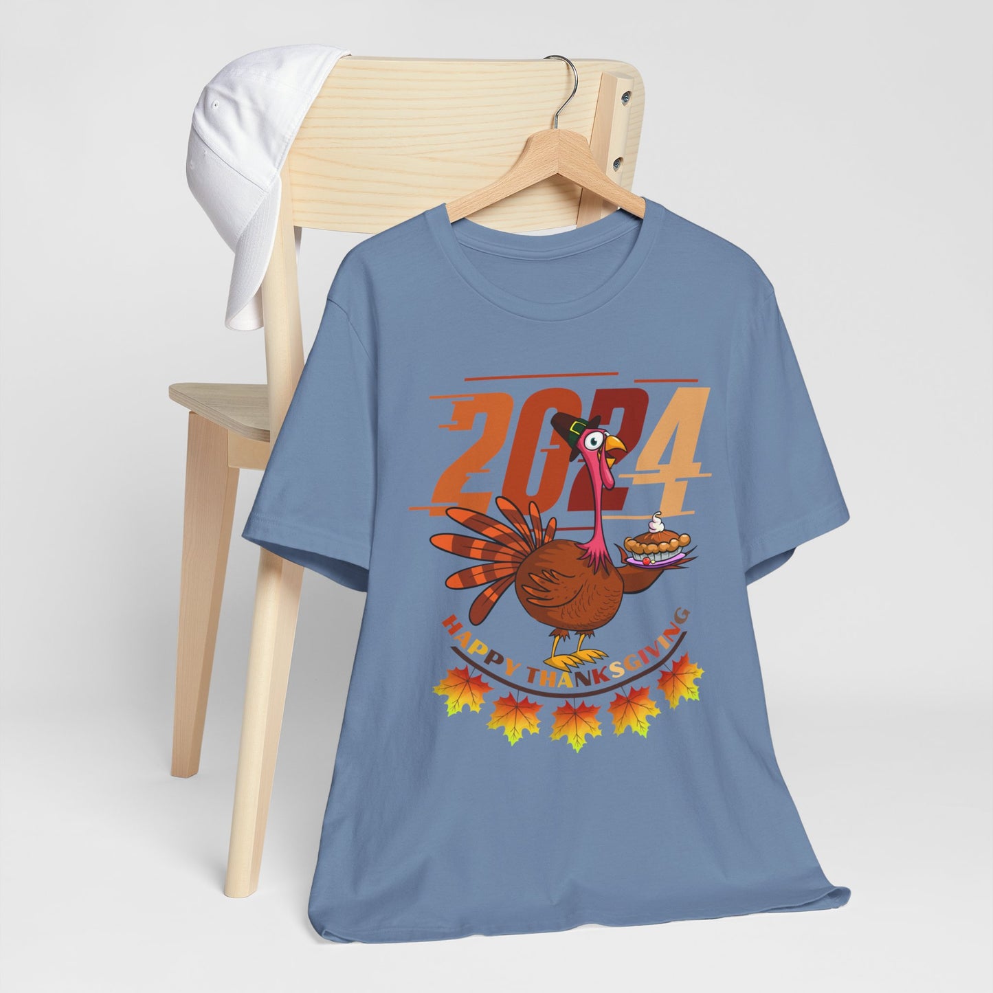 Thanksgiving T-shirt, Happy thanksgiving 2024 T-shirt, Thanksgiving Gift,Turkey Shirt, Family Thanksgiving, Holiday Outfit.