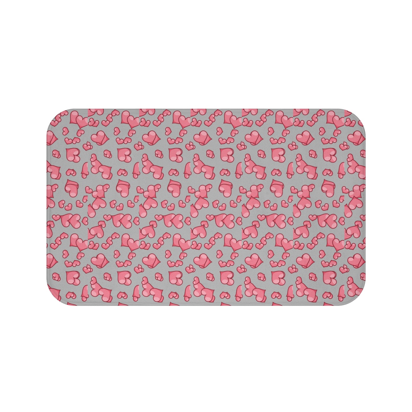Happy Valentines Day Bath Mat