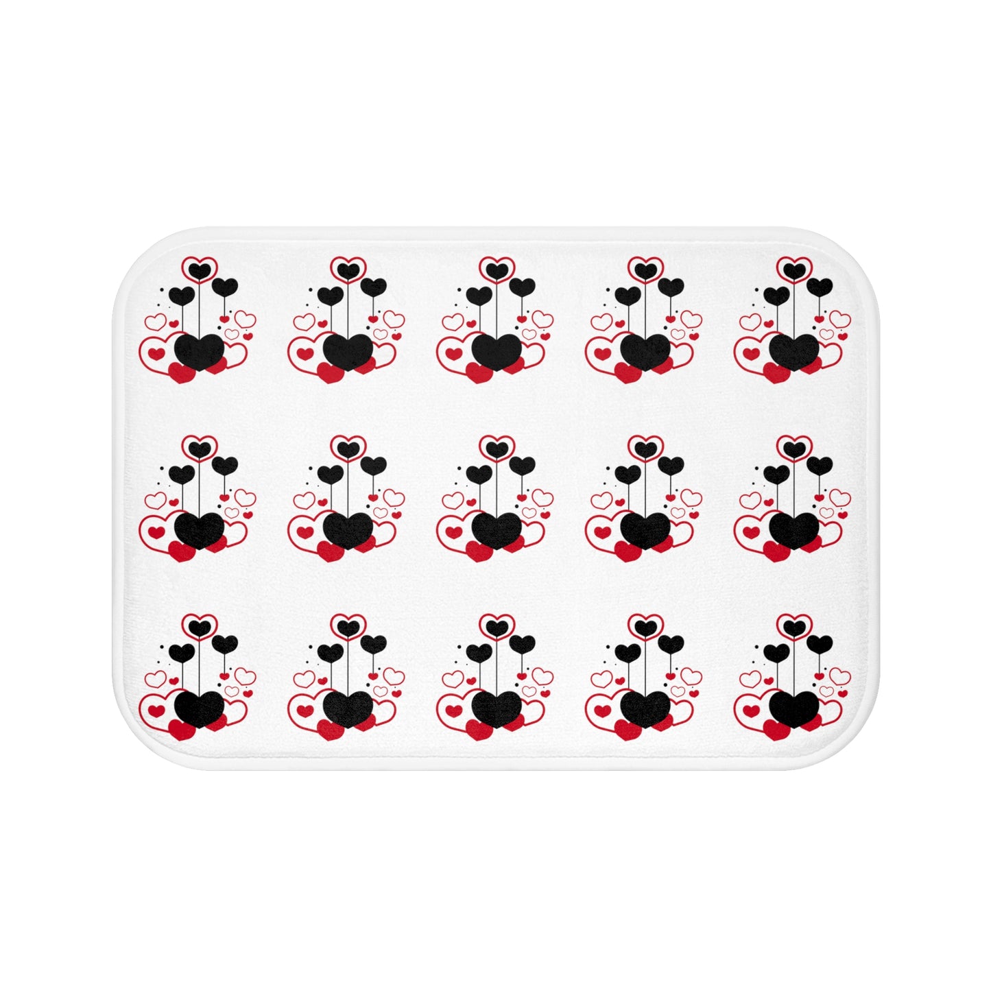 Happy Valentines Day Bath Mat