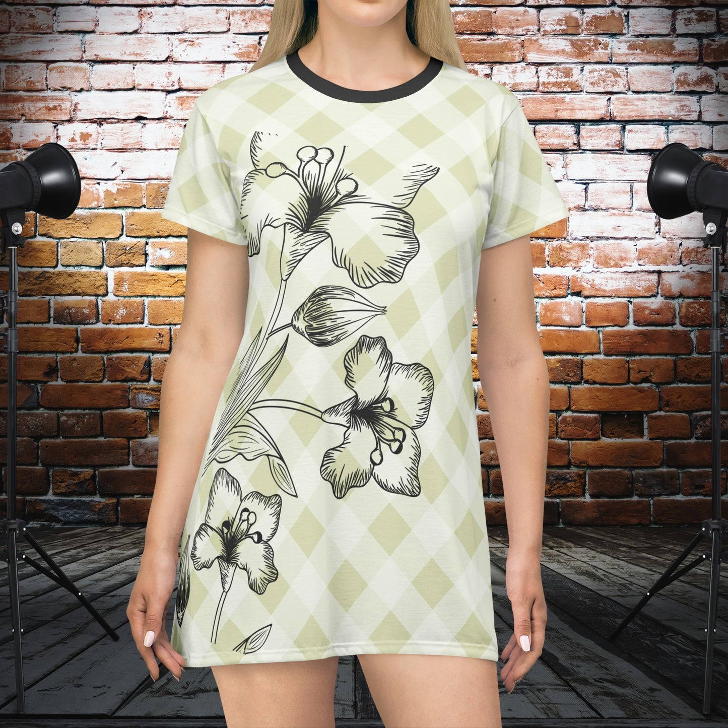 T-Shirt Dress (AOP)