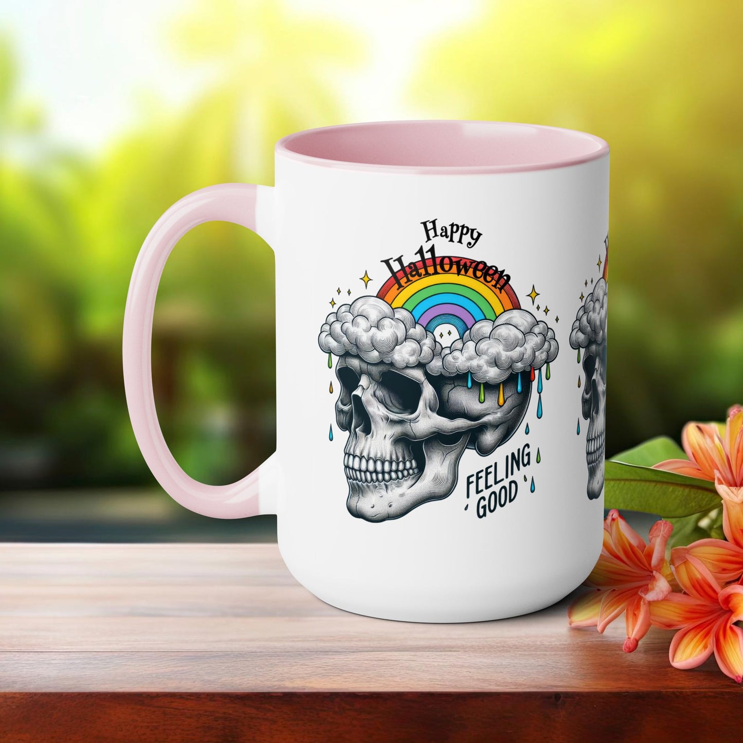 Happy Halloween Coffee Mug, Beware Halloween Coffee Mug, Trick or Treat Halloween Coffee Mug, Cute Skeleton Coffee Mug, Spooky Season Halloween Coffee Mug.