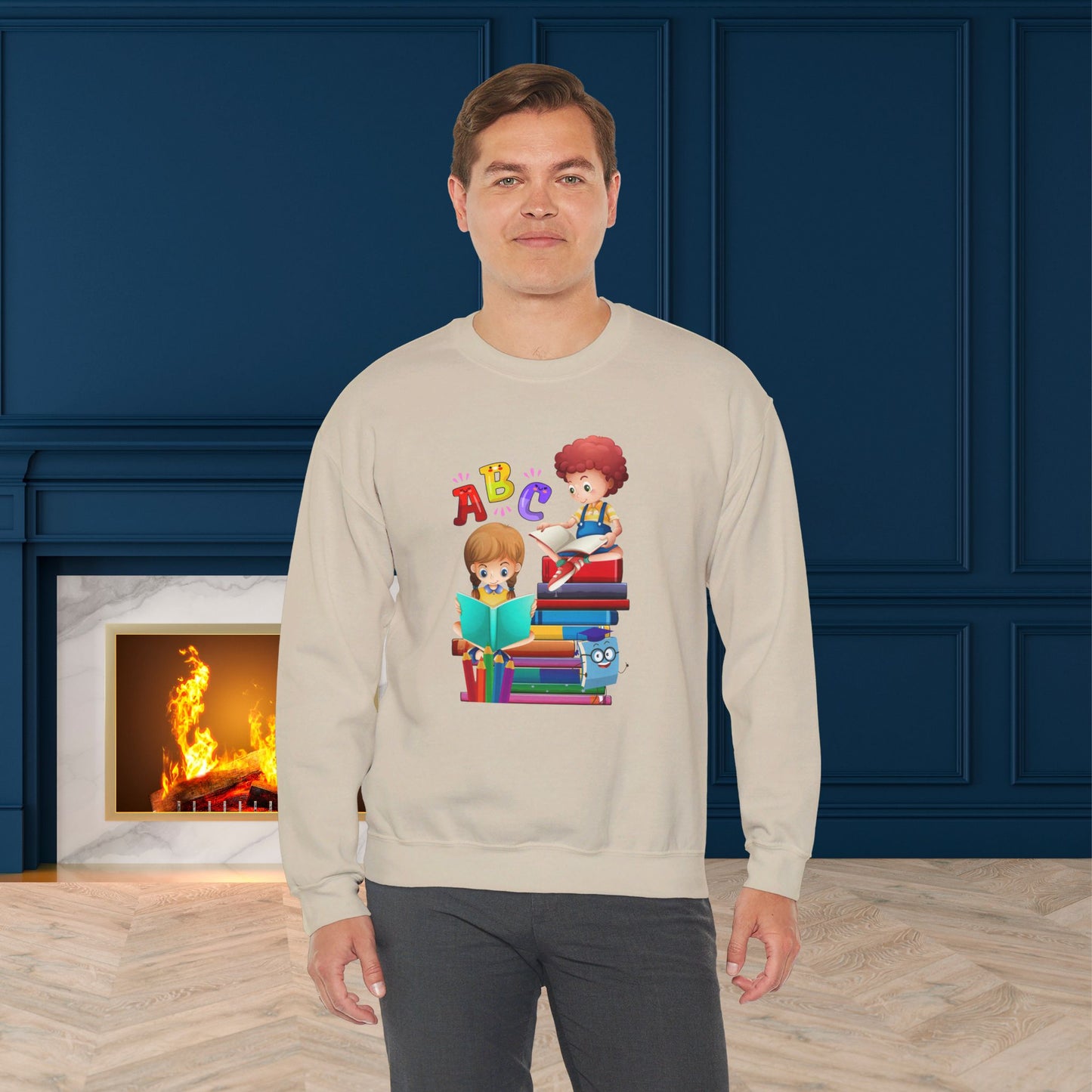 We Love Teachers Sweatshirt, Back To school unisex heavy blend crewneck sweatshirt, Teacher Back To school Sweatshirt. First Day Vibes Sweatshirt.