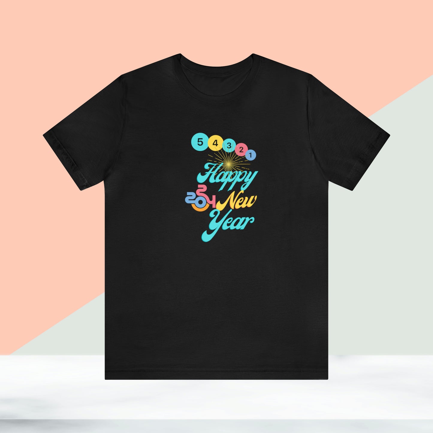 Happy New Year Unisex Jersey Short Sleeve Tee