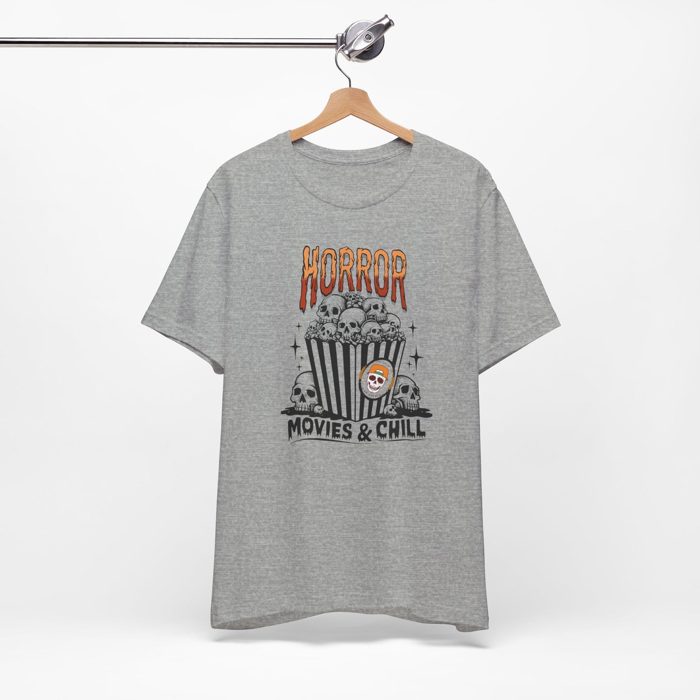 Horror Movies & Chill T-shirt, Happy Halloween T-shirt, Trick Or Treat T-shirt, Halloween T-shirt, Cool Halloween T-shirt, Spooky T-shirt,