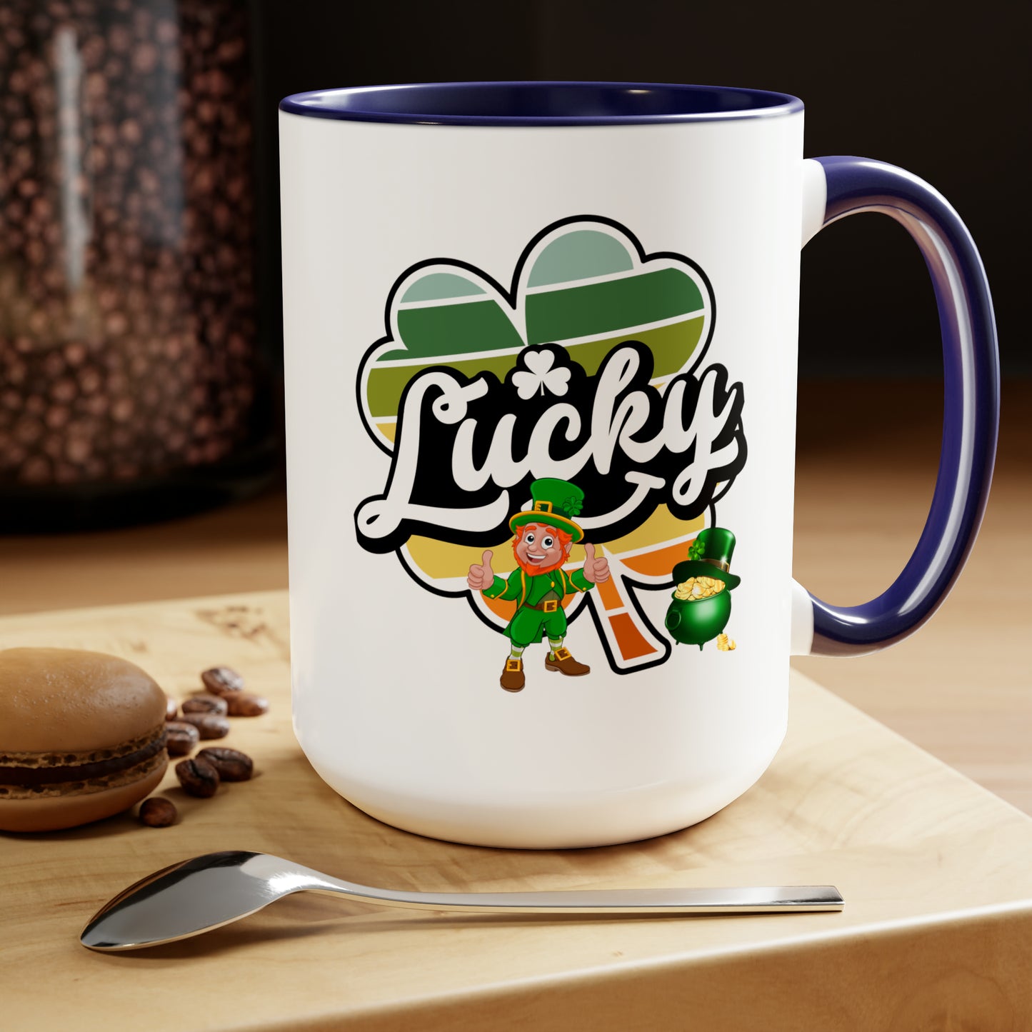 St Patrick's Day two-Tone Coffee Mugs, 15oz