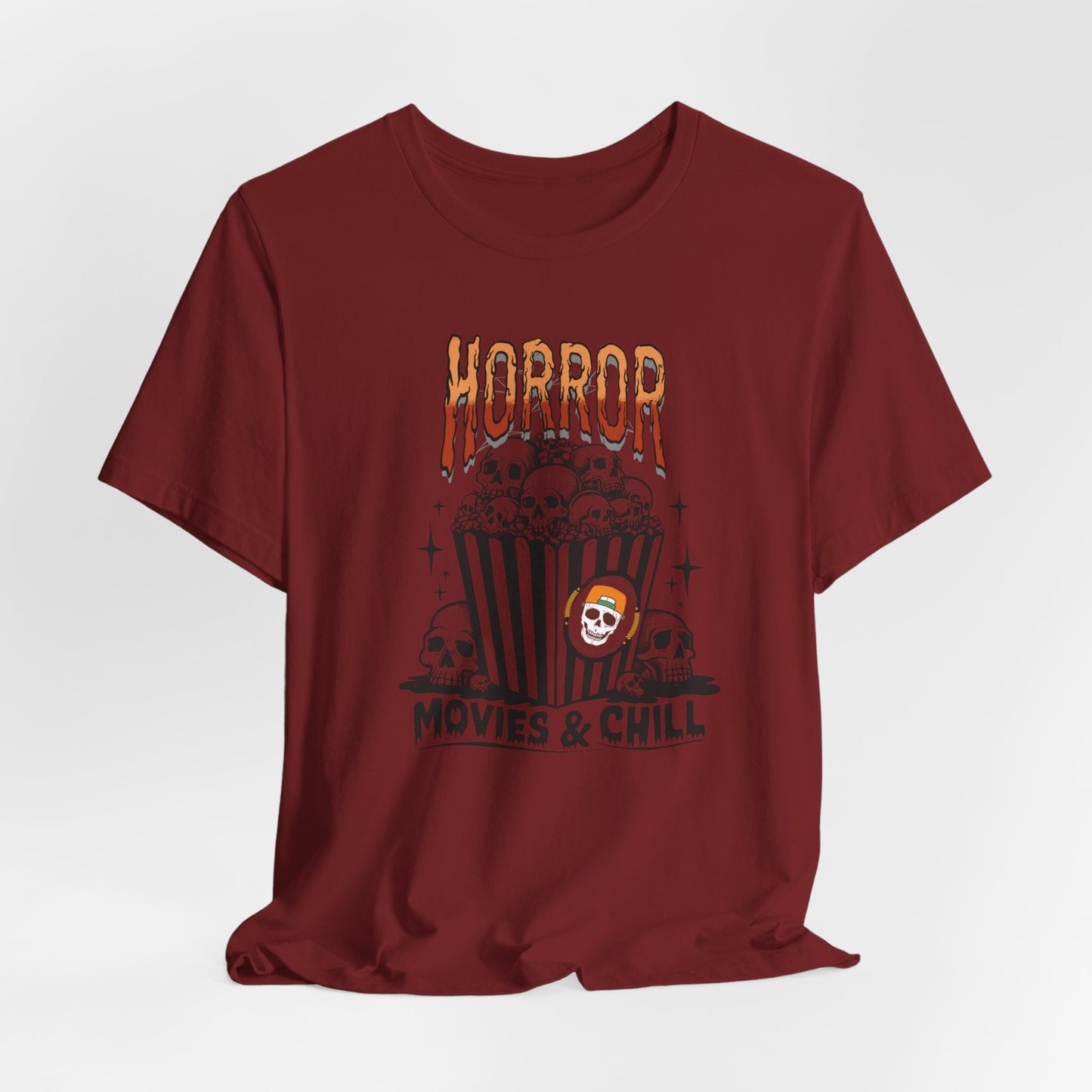 Horror Movies & Chill T-shirt, Happy Halloween T-shirt, Trick Or Treat T-shirt, Halloween T-shirt, Cool Halloween T-shirt, Spooky T-shirt,