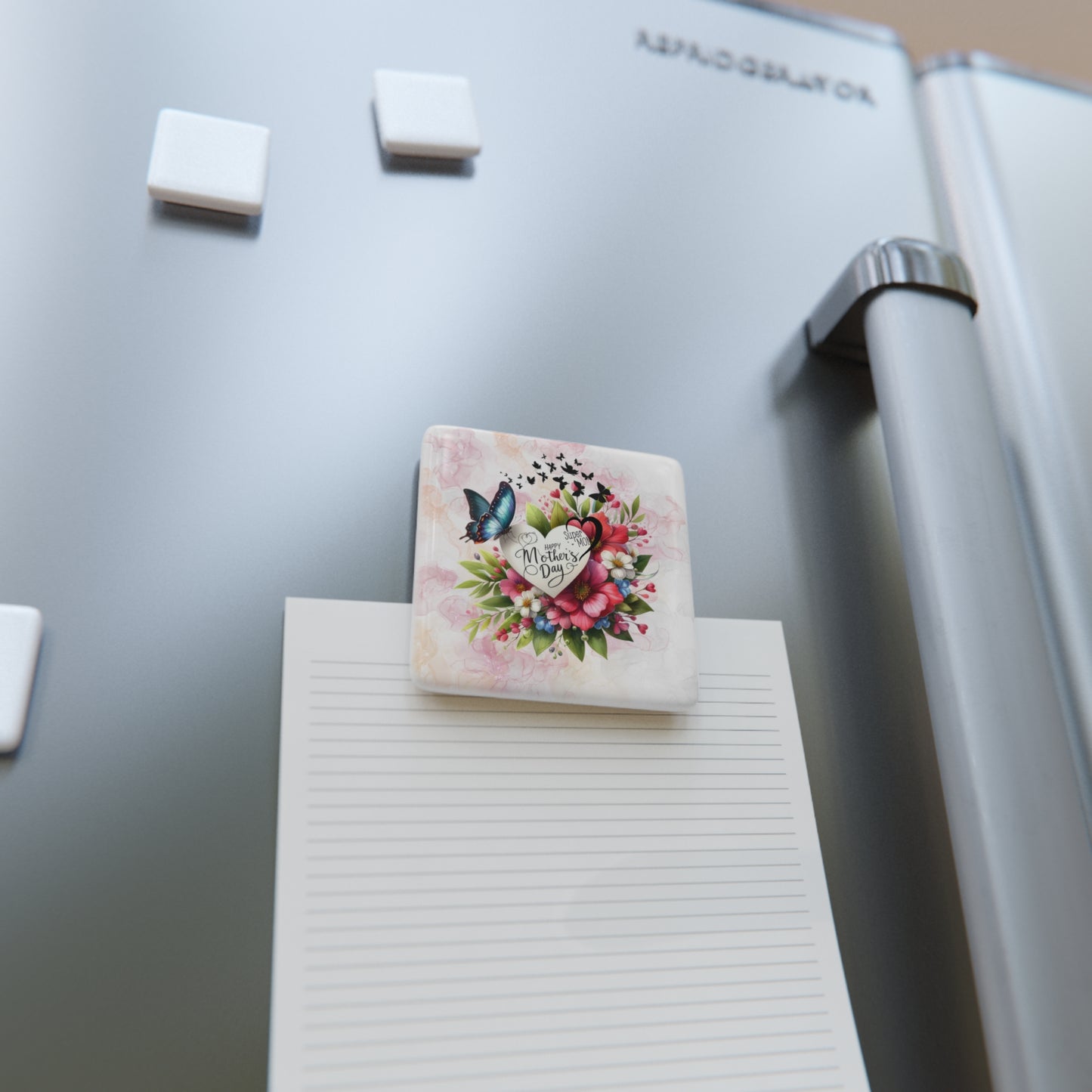 Happy Mother's Day Porcelain Magnet, Square