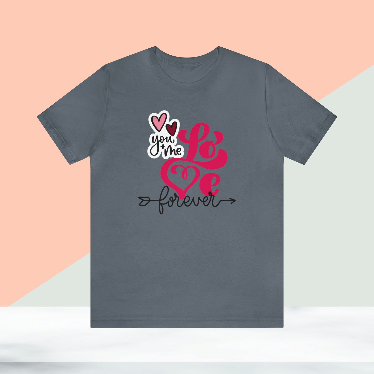 Happy valentines day Unisex Jersey Short Sleeve Tee