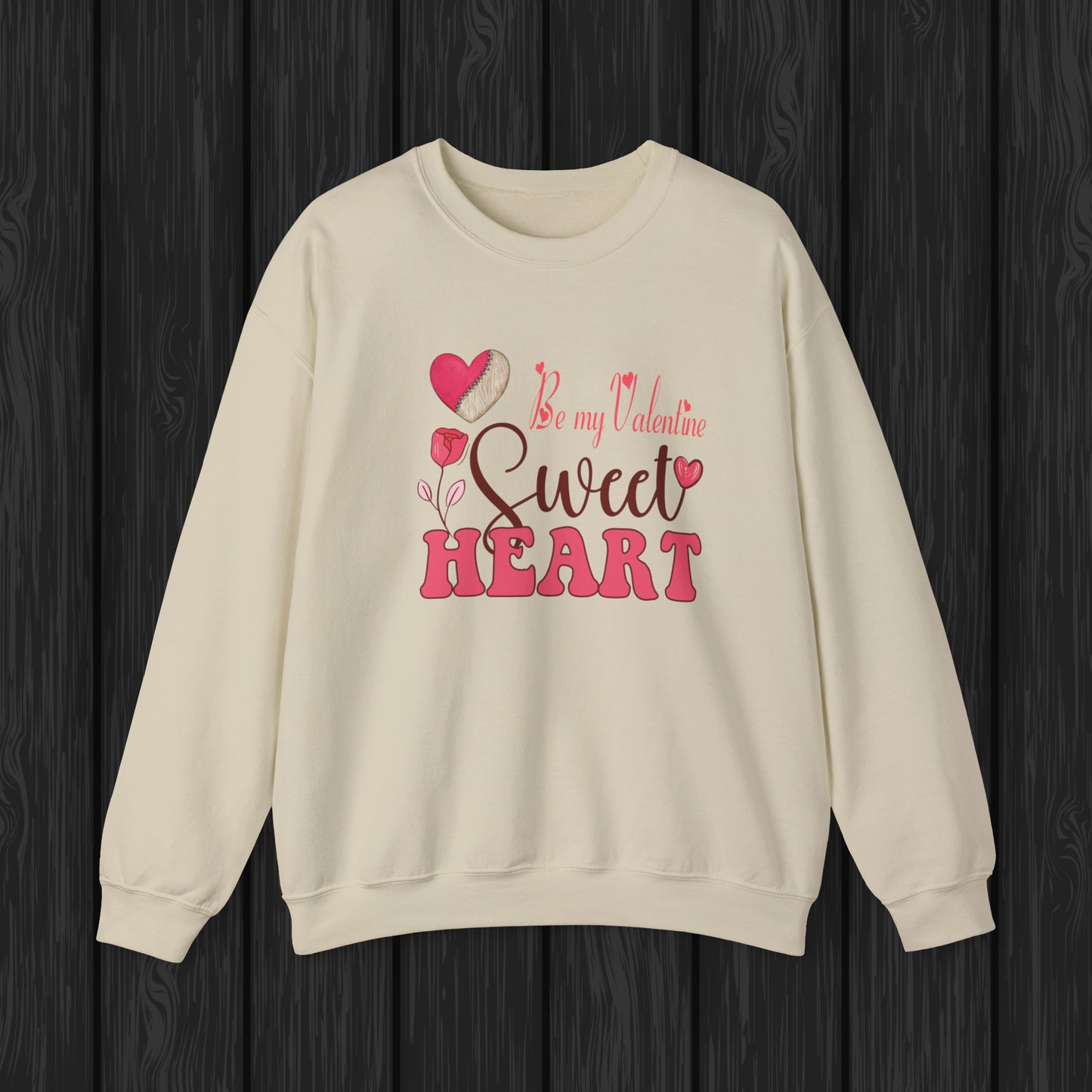 Happy valentines day Unisex Heavy Blend™ Crewneck Sweatshirt