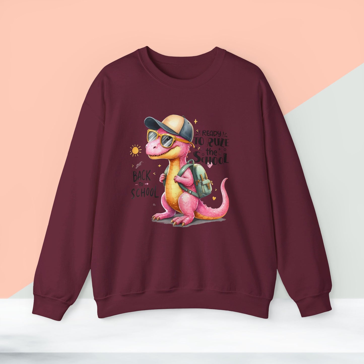 Back To school unisex heavy blend crewneck sweatshirt, We Love Teachers Sweatshirt,Teacher Back To school Sweatshirt. First Day Vibes Sweatshirt.