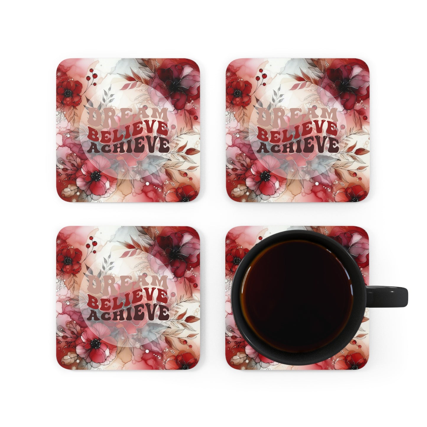 Corkwood Coaster Set