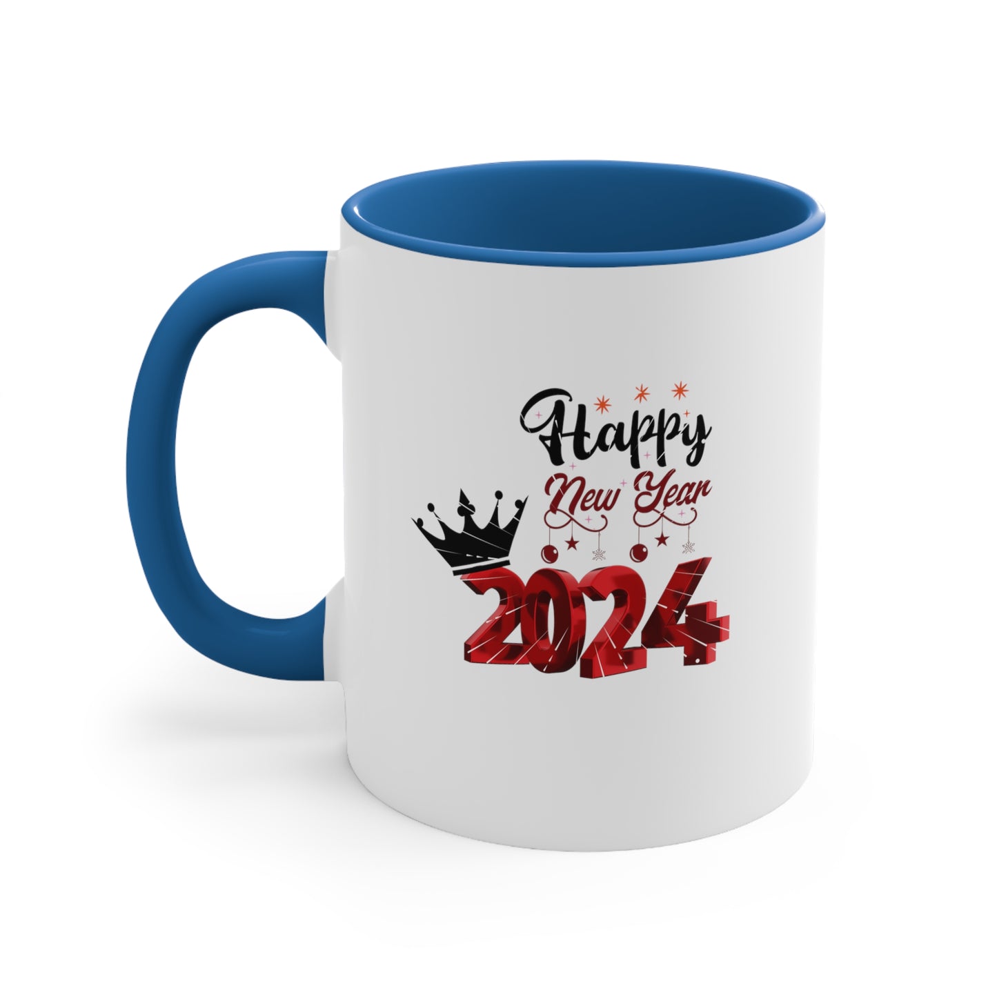 Happy New Year Accent Coffee Mug, 11oz