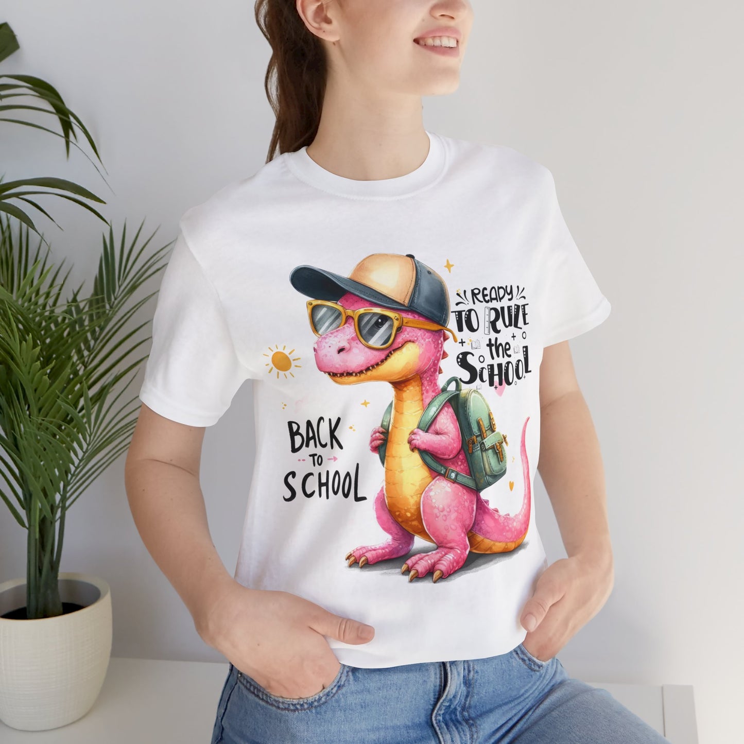 Ready To Rule The School T-shirt, Back To School T-Shirt, Teacher Back To school unisex jersey short sleeve.First Day Vibes T-Shirt.